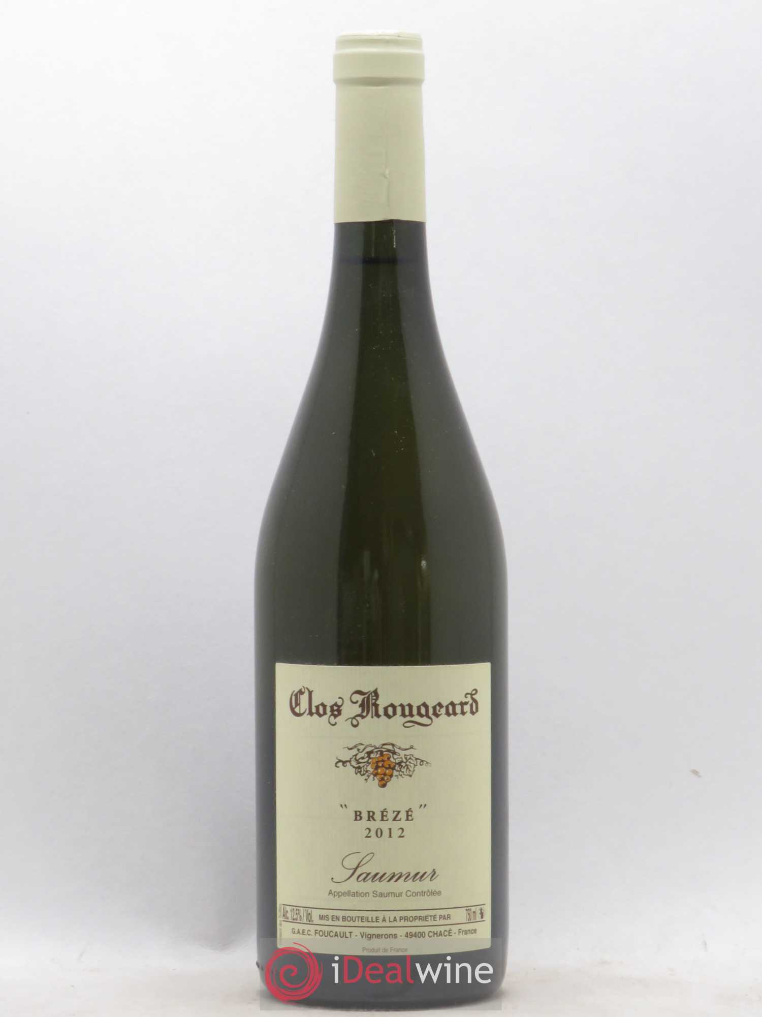 Saumur Brézé Clos Rougeard 2012 - Posten von 1 Flasche - 0