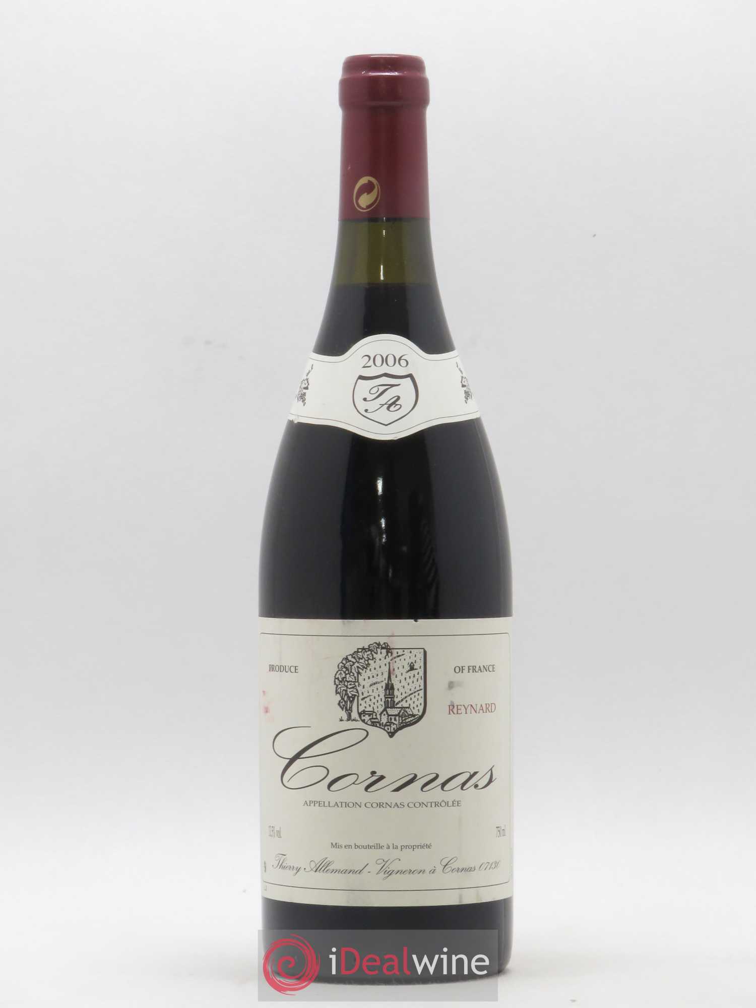 Cornas Reynard Thierry Allemand 2006 - Lot de 1 bouteille - 0