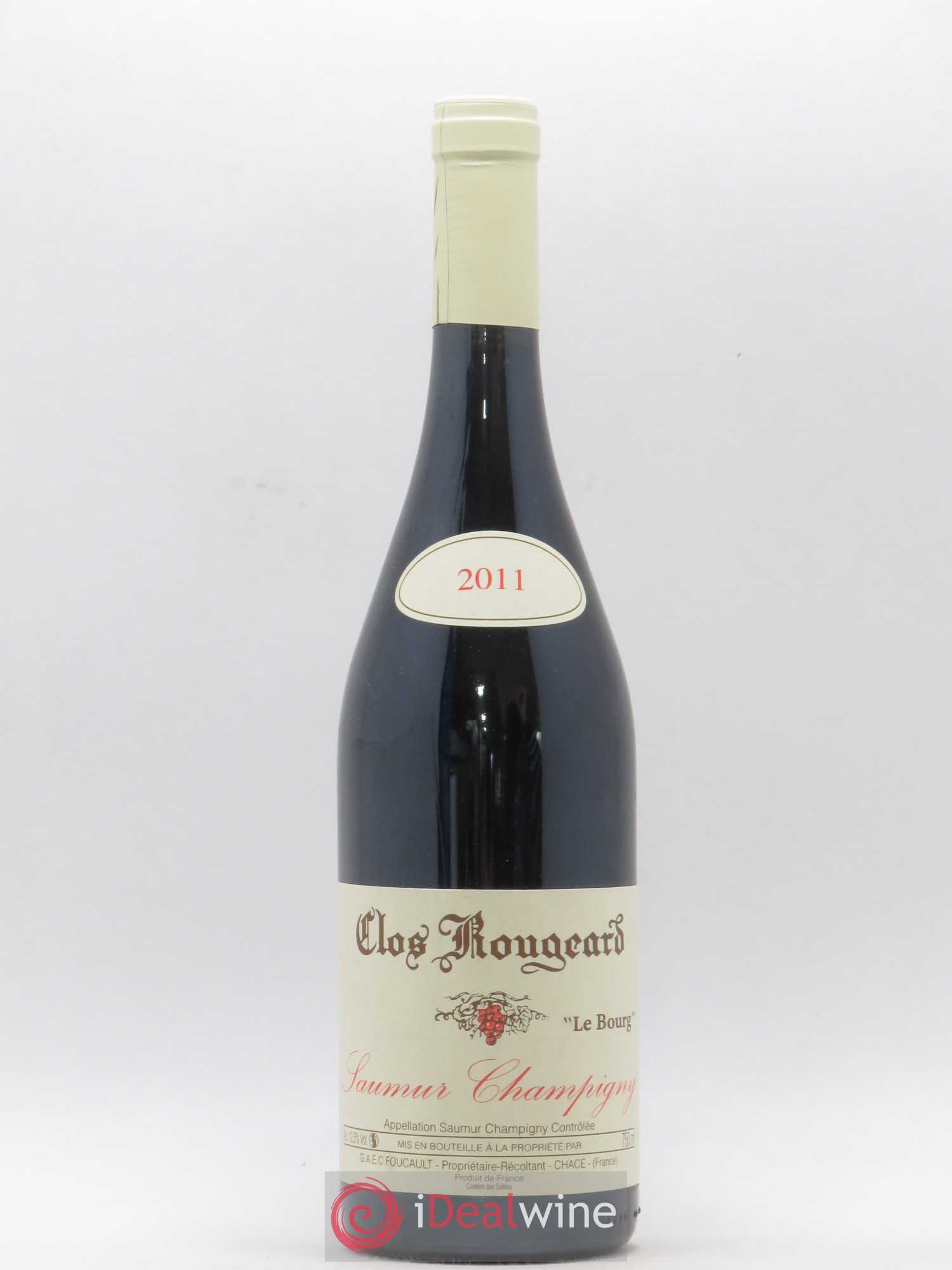 Saumur-Champigny Le Bourg Clos Rougeard 2011 - Lot de 1 bouteille - 0
