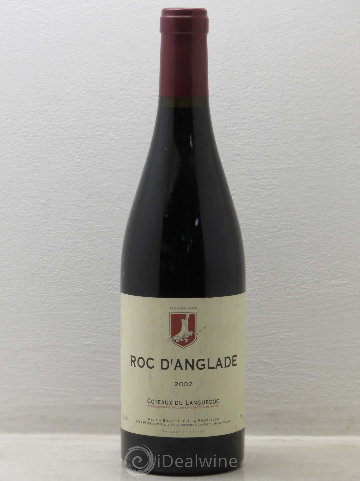 Gard Roc d'Anglade Rémy Pédréno 2002 - Lot de 1 bouteille - 0