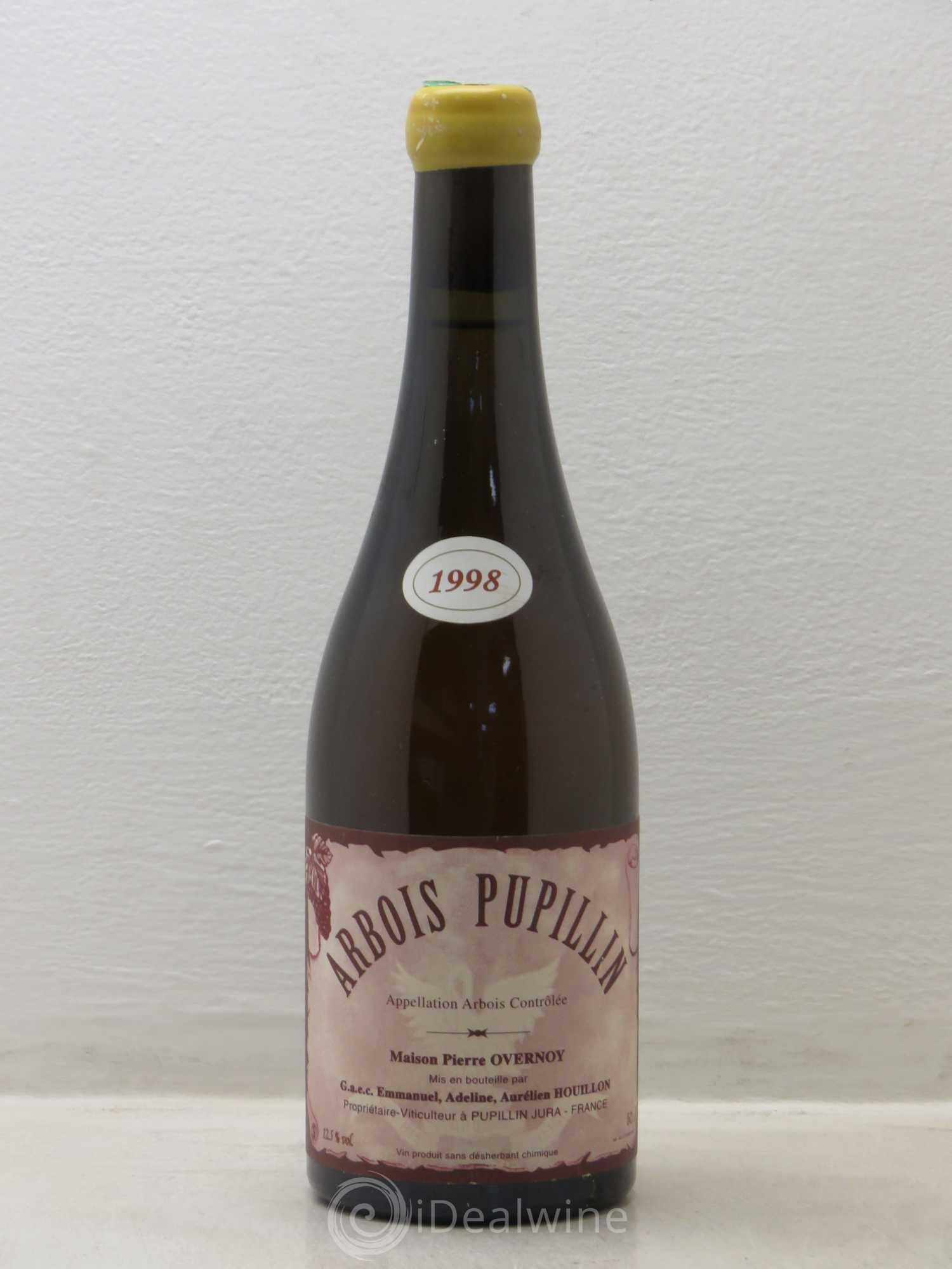 Arbois-Pupillin Savagnin (cire jaune) Overnoy-Houillon (Domaine) savagnin 1998 - Lot de 1 bouteille - 0