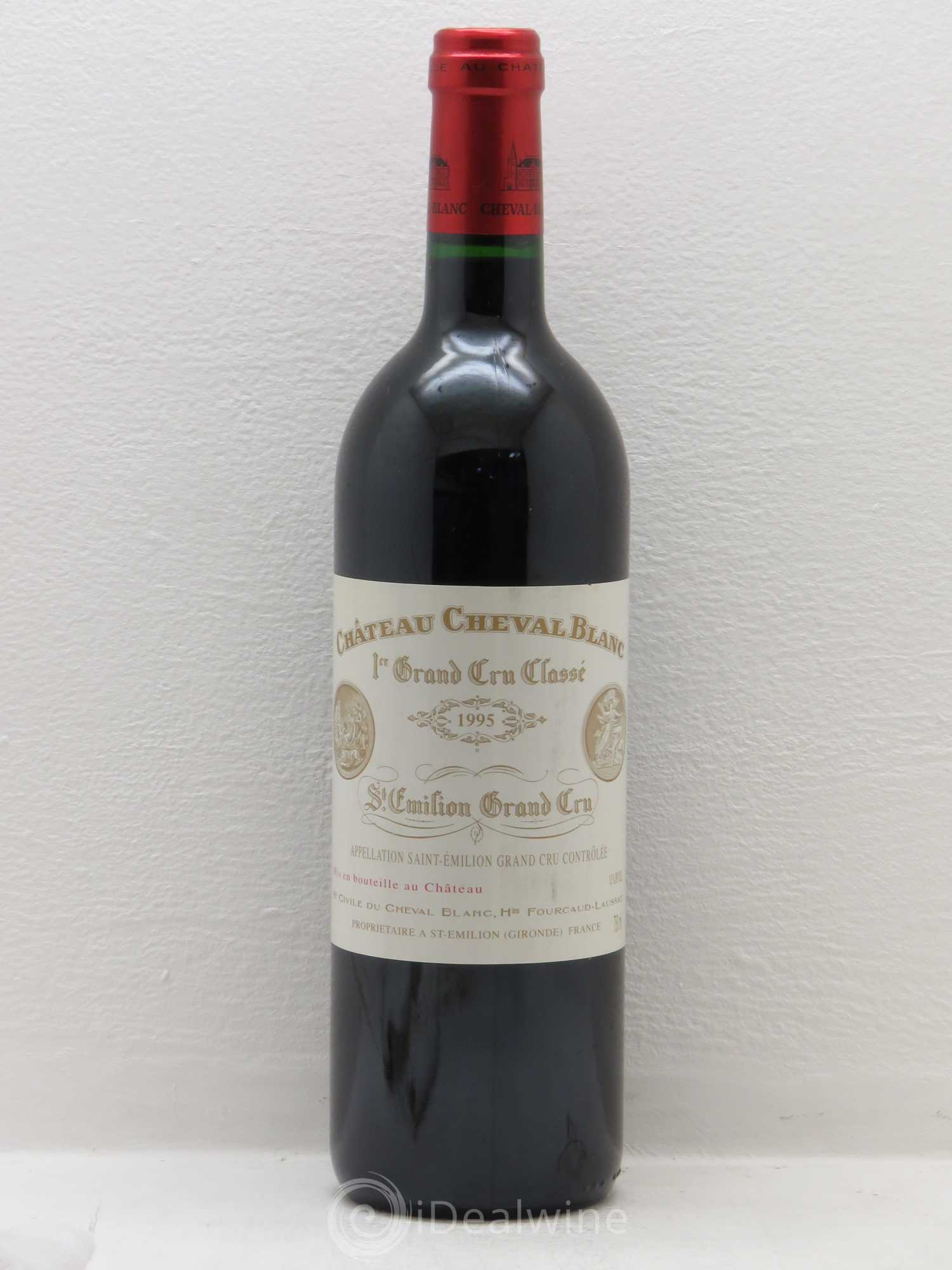 Château Cheval Blanc 1er Grand Cru Classé A 1995 - Lot de 1 bouteille - 0