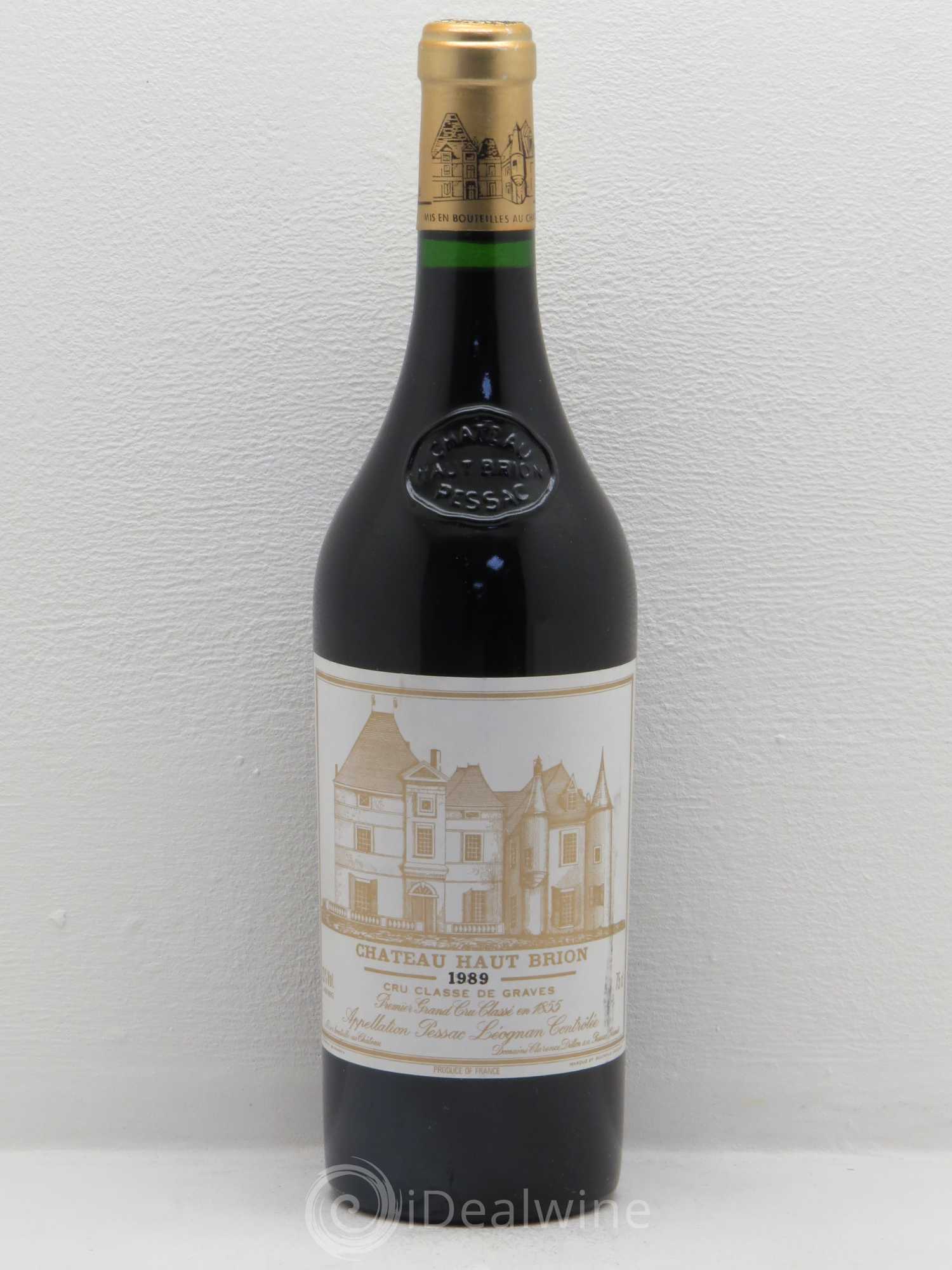 Château Haut Brion 1er Grand Cru Classé 1989 - Lot de 1 bouteille - 0