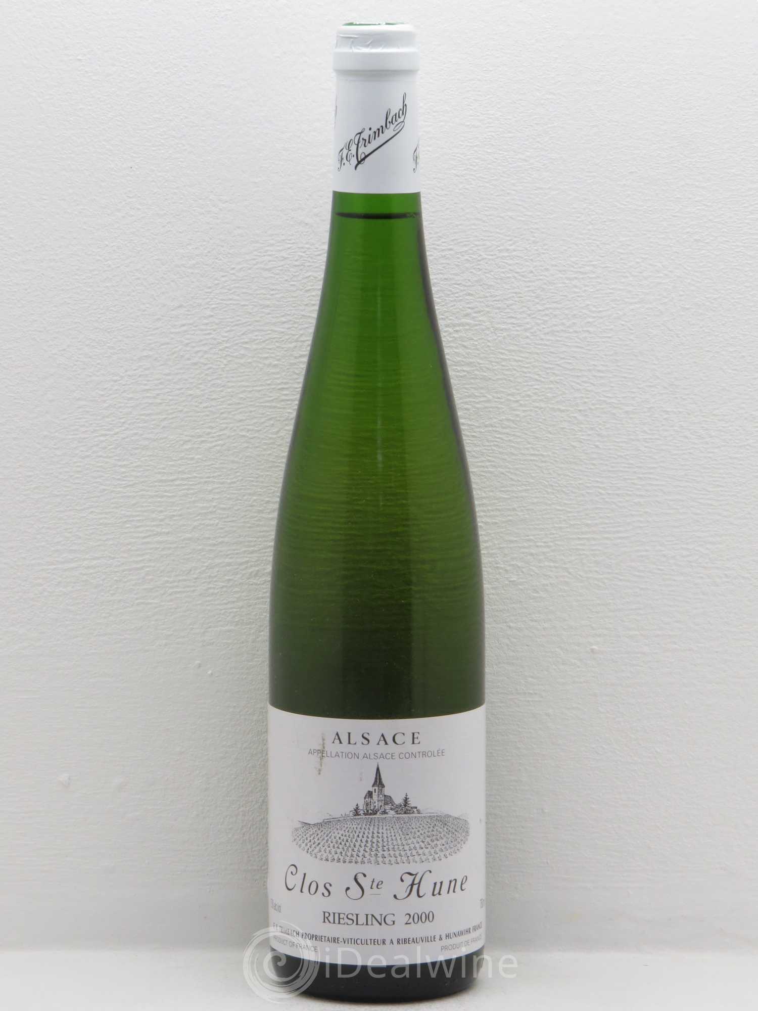 Alsace Riesling Clos Sainte-Hune Trimbach (Domaine) 2000 - Lot de 1 bouteille - 0