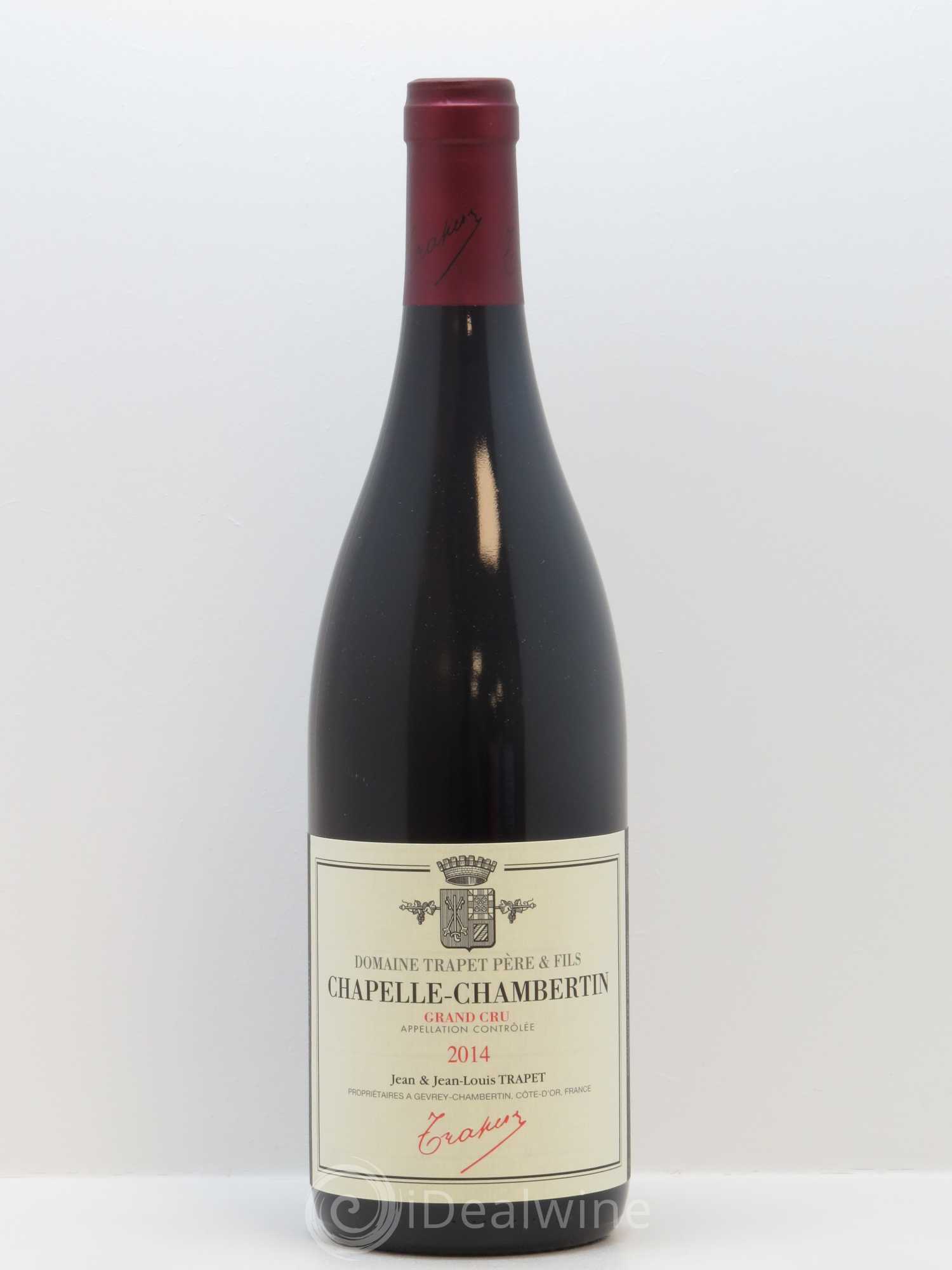 Chapelle-Chambertin Grand Cru Domaine Trapet 2014 - Lot de 1 bouteille - 0