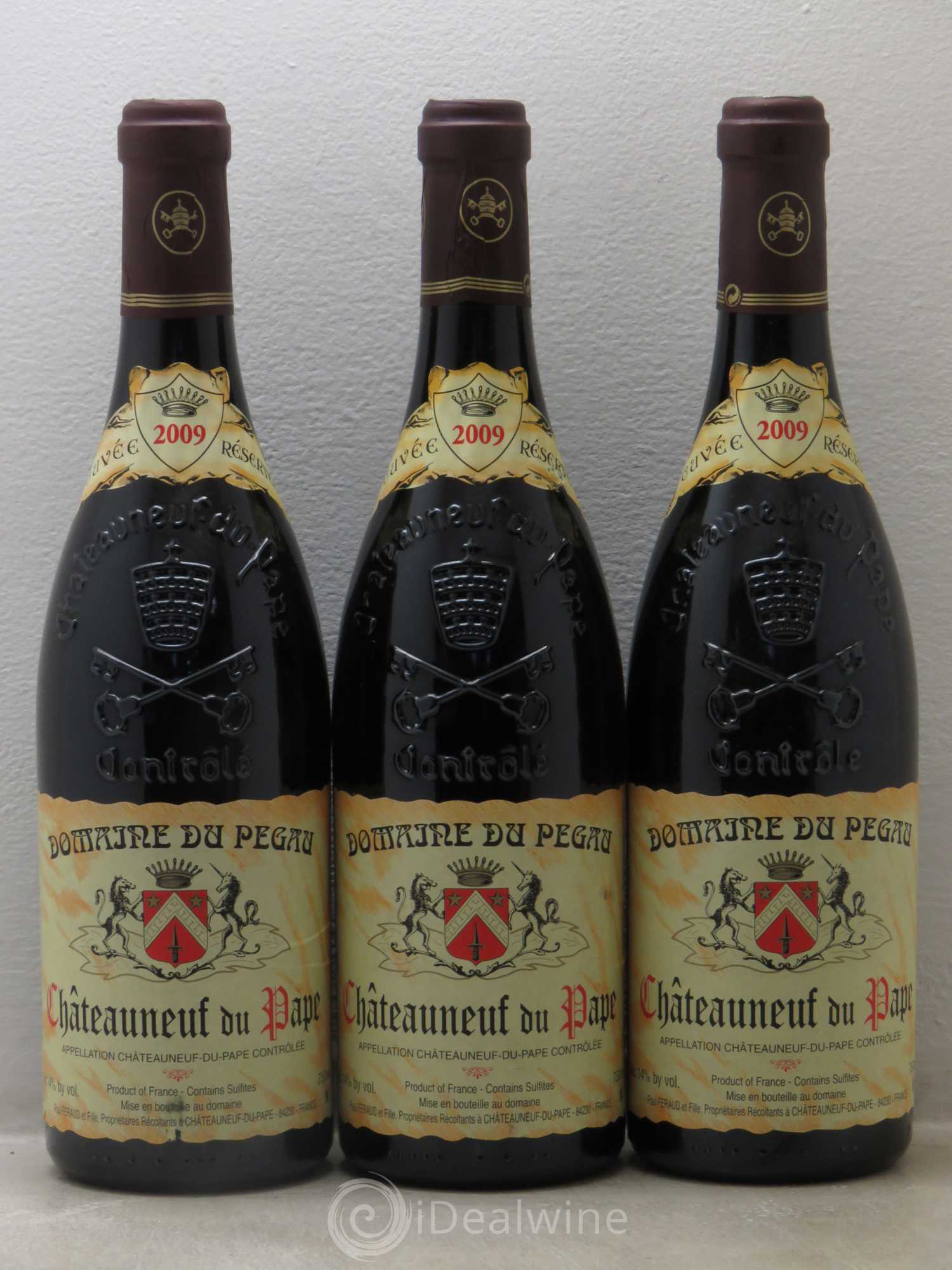 Châteauneuf-du-Pape Domaine du Pégau Cuvée Réservée Paul et Laurence Féraud 2009 - Lot de 6 bouteilles - 2