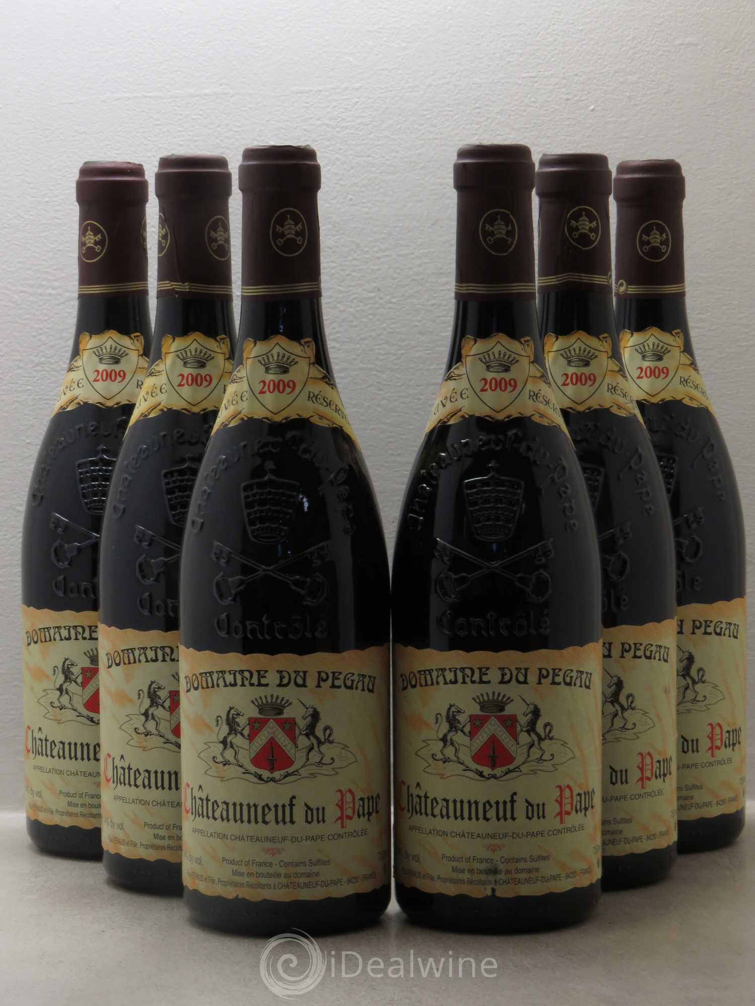 Châteauneuf-du-Pape Domaine du Pégau Cuvée Réservée Paul et Laurence Féraud 2009 - Lot de 6 bouteilles - 0