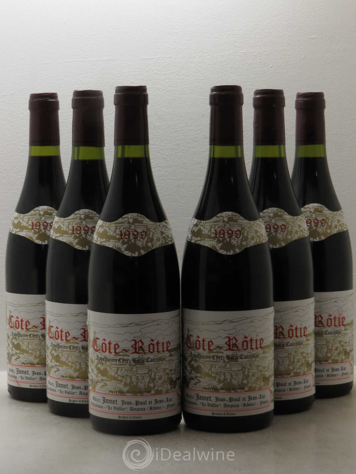 Côte-Rôtie Jamet (Domaine) 1999 - Lot de 6 bouteilles - 0
