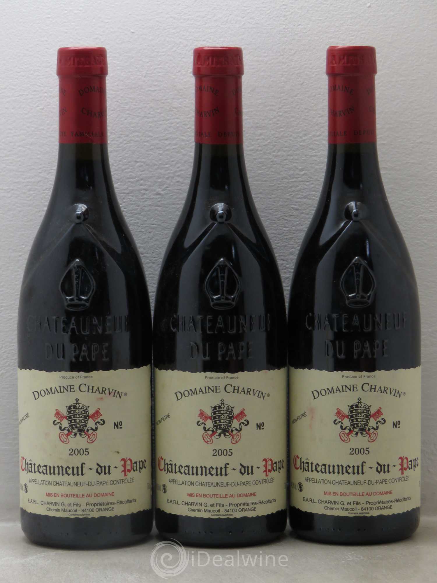 Châteauneuf-du-Pape Charvin (Domaine) 2005 - Lot de 6 bouteilles - 2