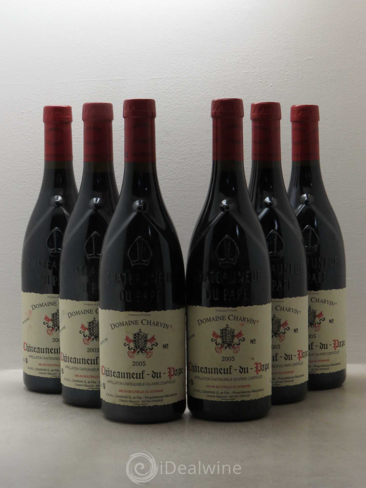 Châteauneuf-du-Pape Charvin (Domaine) 2005 - Lot de 6 bouteilles - 0