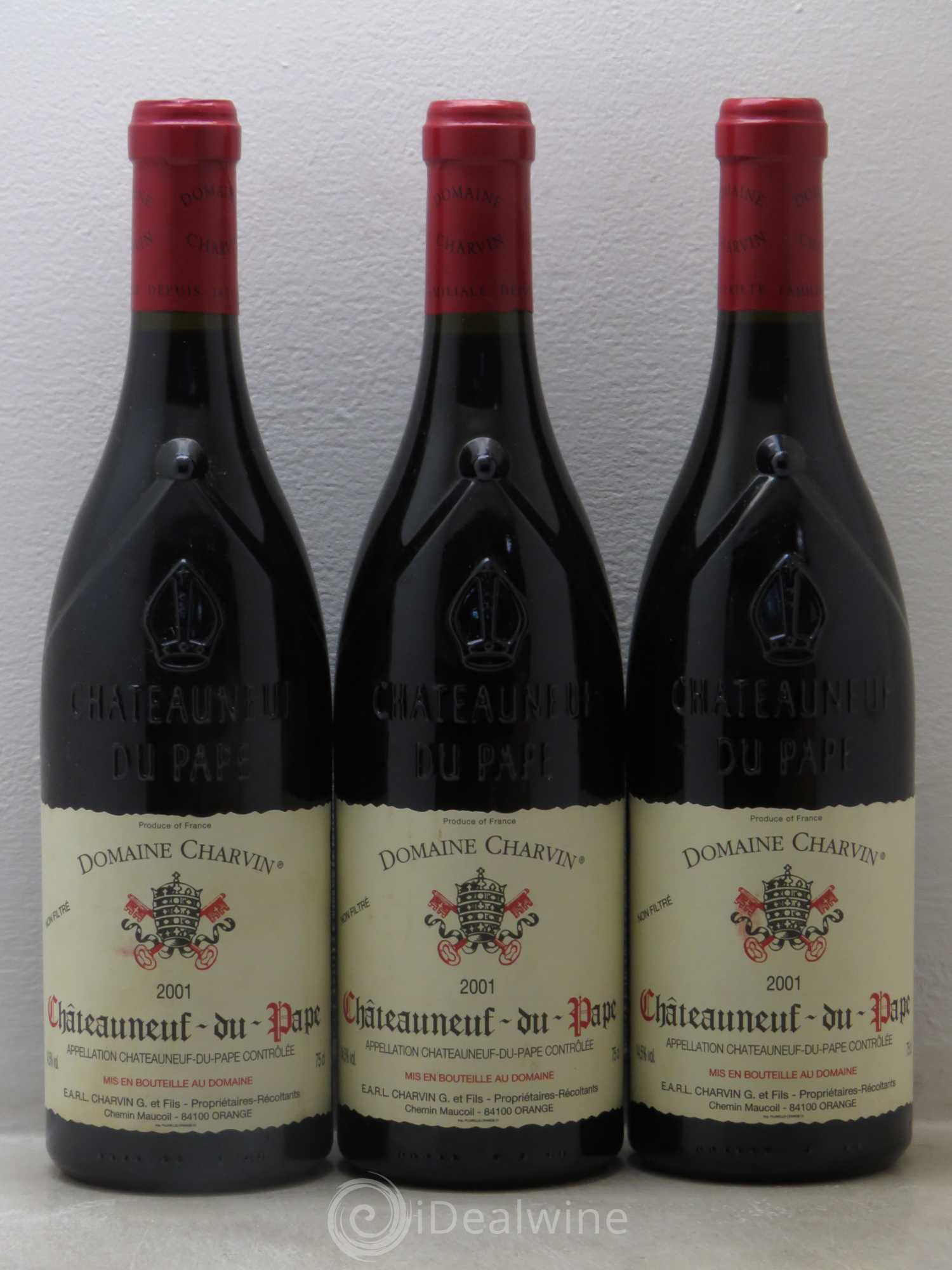 Châteauneuf-du-Pape Charvin (Domaine) 2001 - Lot de 6 bouteilles - 2