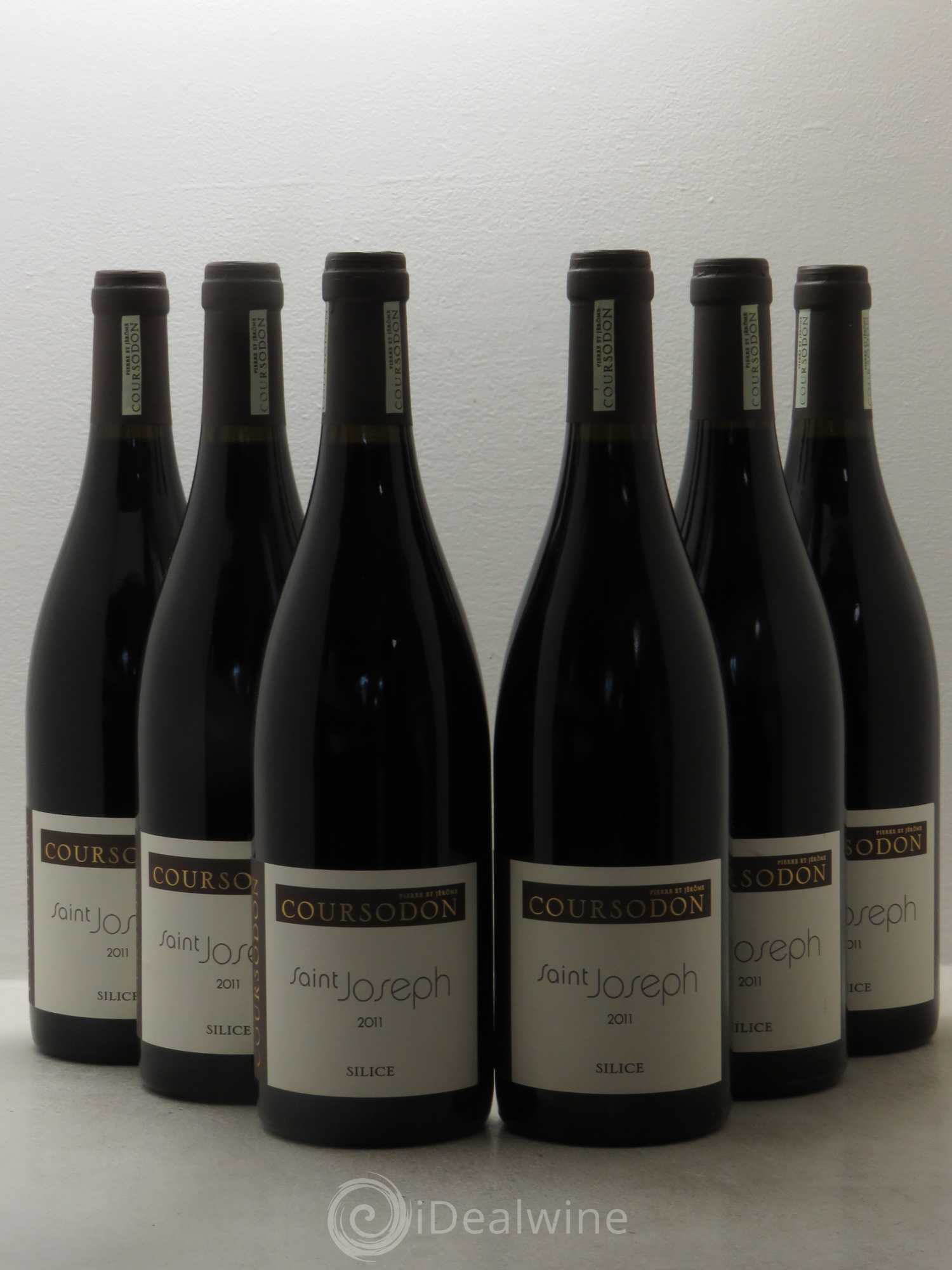 Saint-Joseph Silice Pierre et Jérôme Coursodon 2011 - Lot de 6 bouteilles - 0