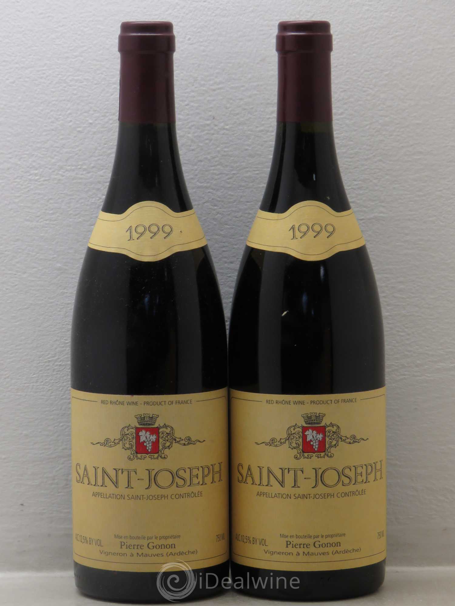 Saint-Joseph Gonon (Domaine) 1999 - Lot de 2 bouteilles - 0