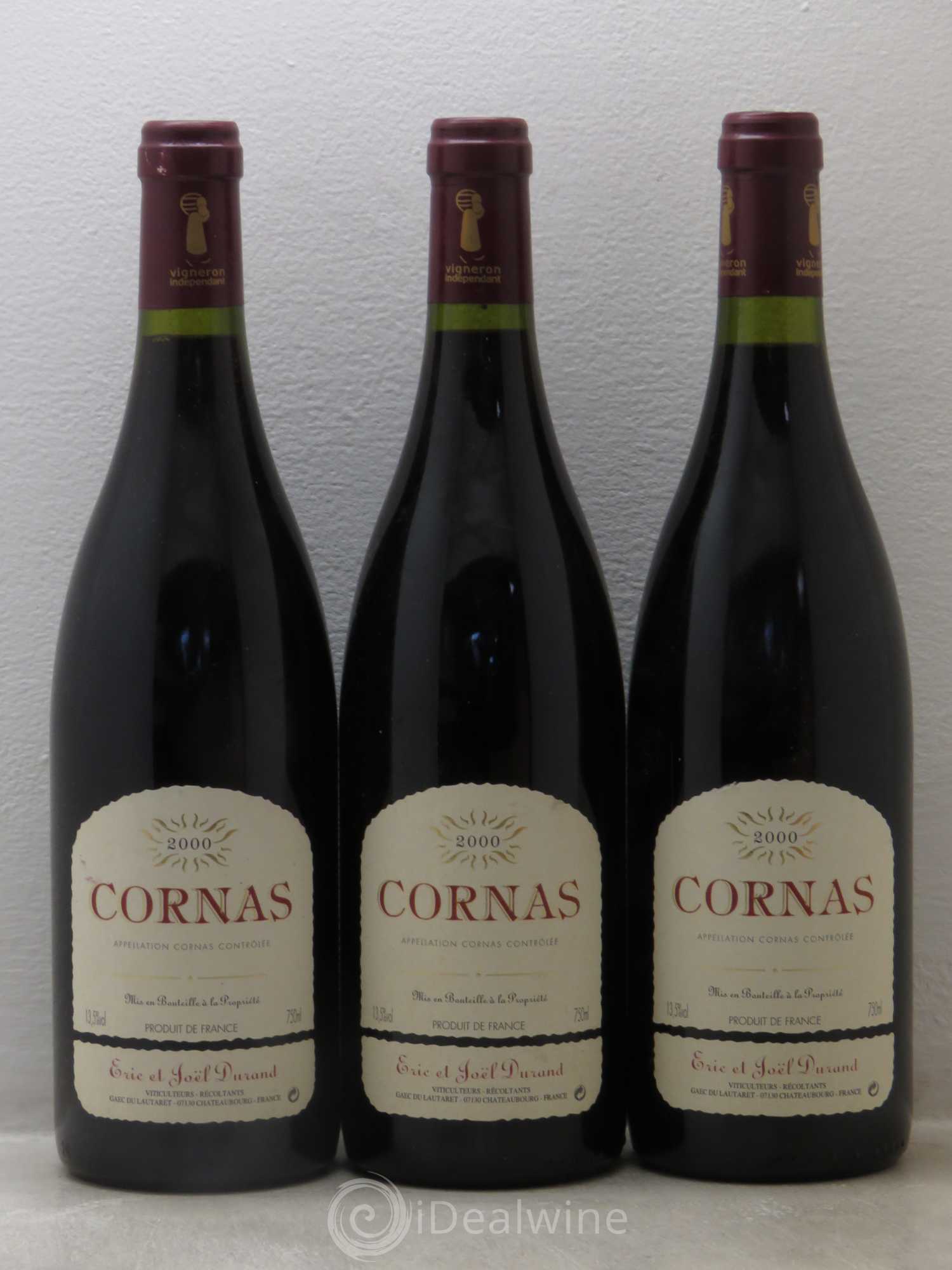 Cornas Durand 2000 - Lot de 6 bouteilles - 2