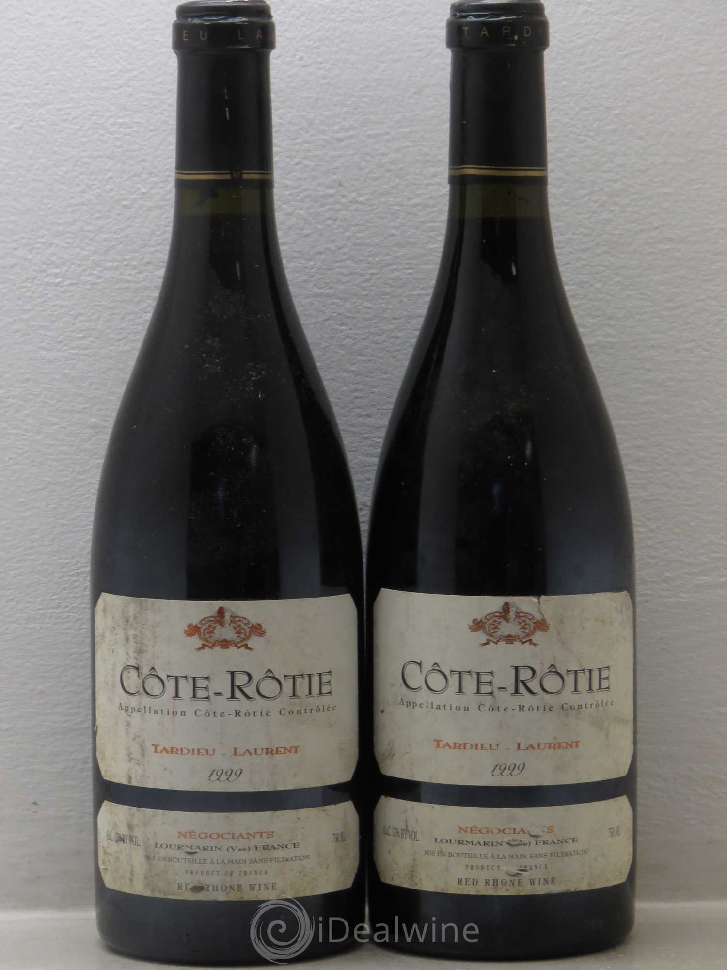 Côte-Rôtie Maison Tardieu-Laurent 1999 - Lot de 2 bouteilles - 0