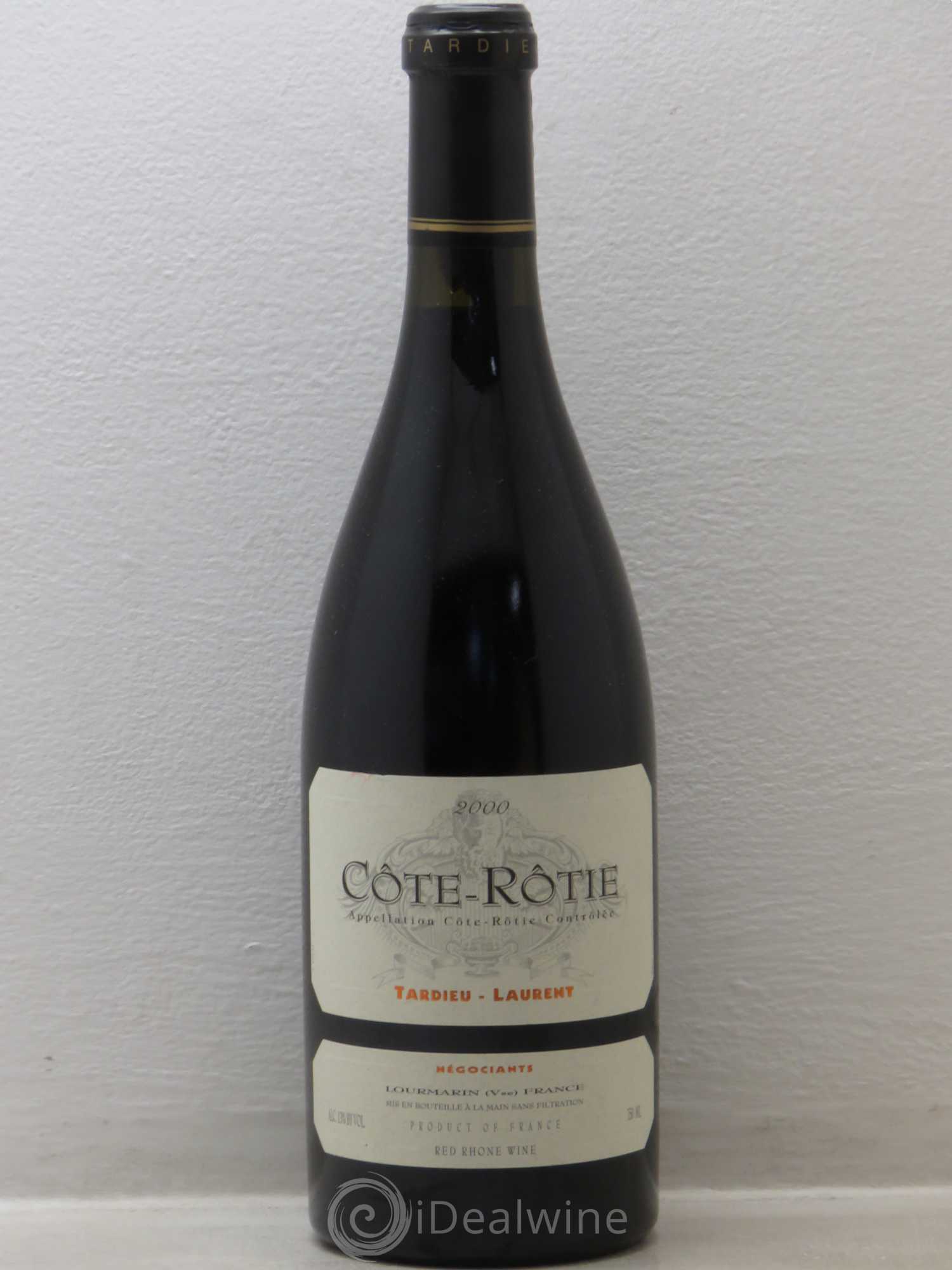 Côte-Rôtie Maison Tardieu-Laurent 2000 - Lot de 1 bouteille - 0