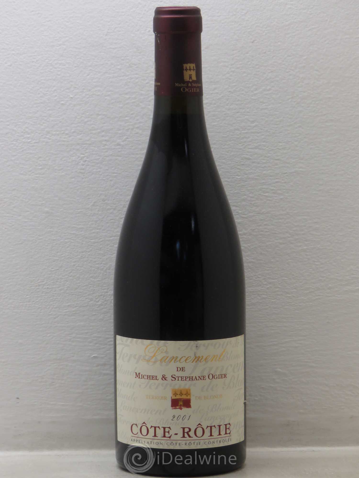 Côte-Rôtie Lancement Stéphane Ogier 2001 - Lot de 1 bouteille - 0