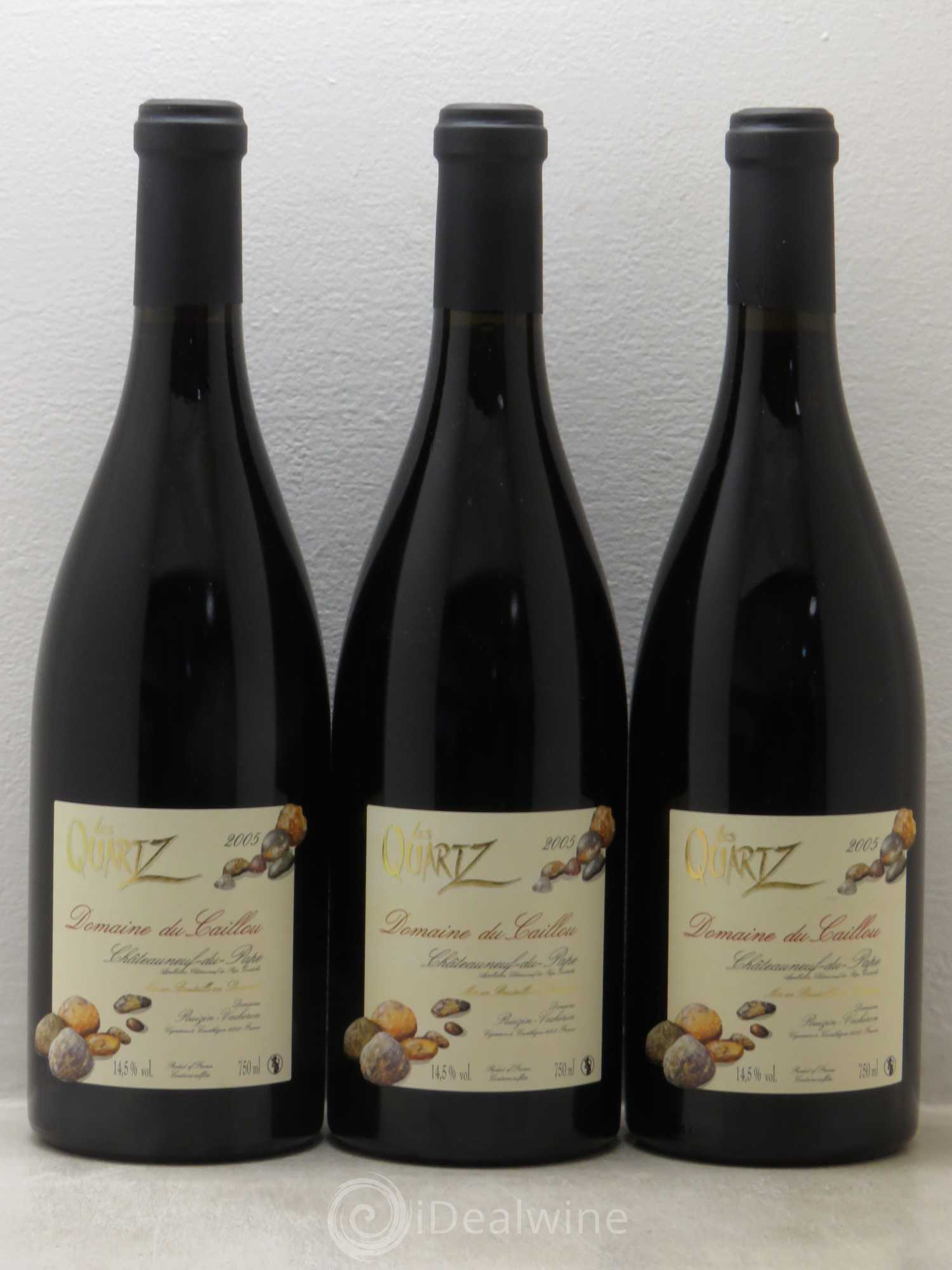 Châteauneuf-du-Pape Les Quartz Clos du Caillou 2005 - Lot de 6 bouteilles - 2