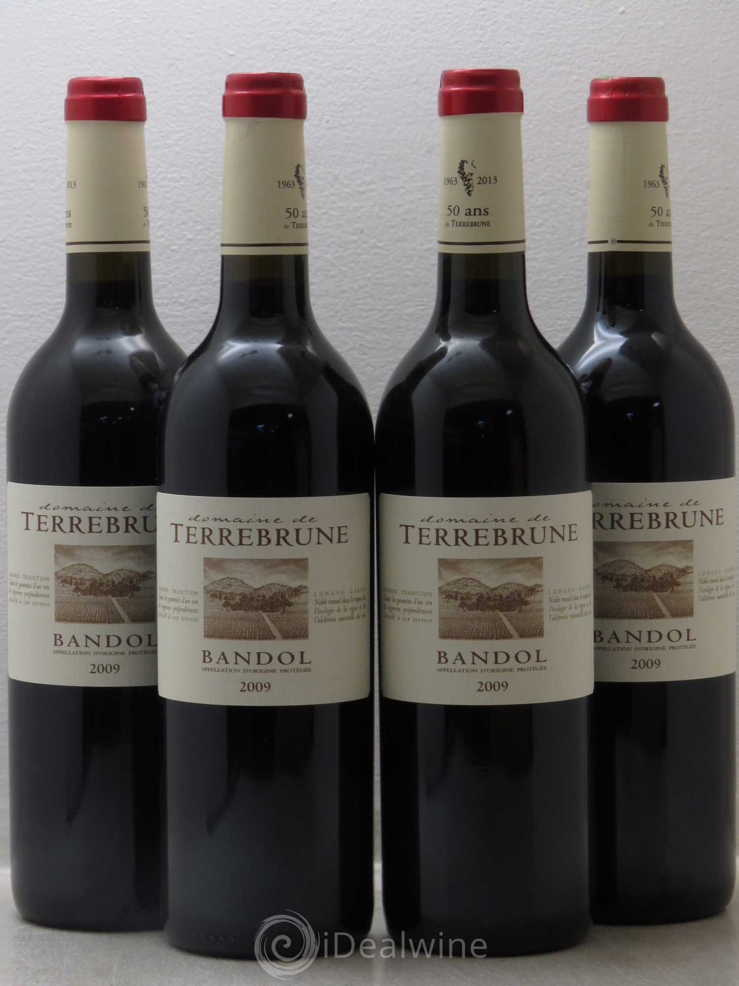 Bandol Terrebrune 2009 - Lot de 4 bouteilles - 0