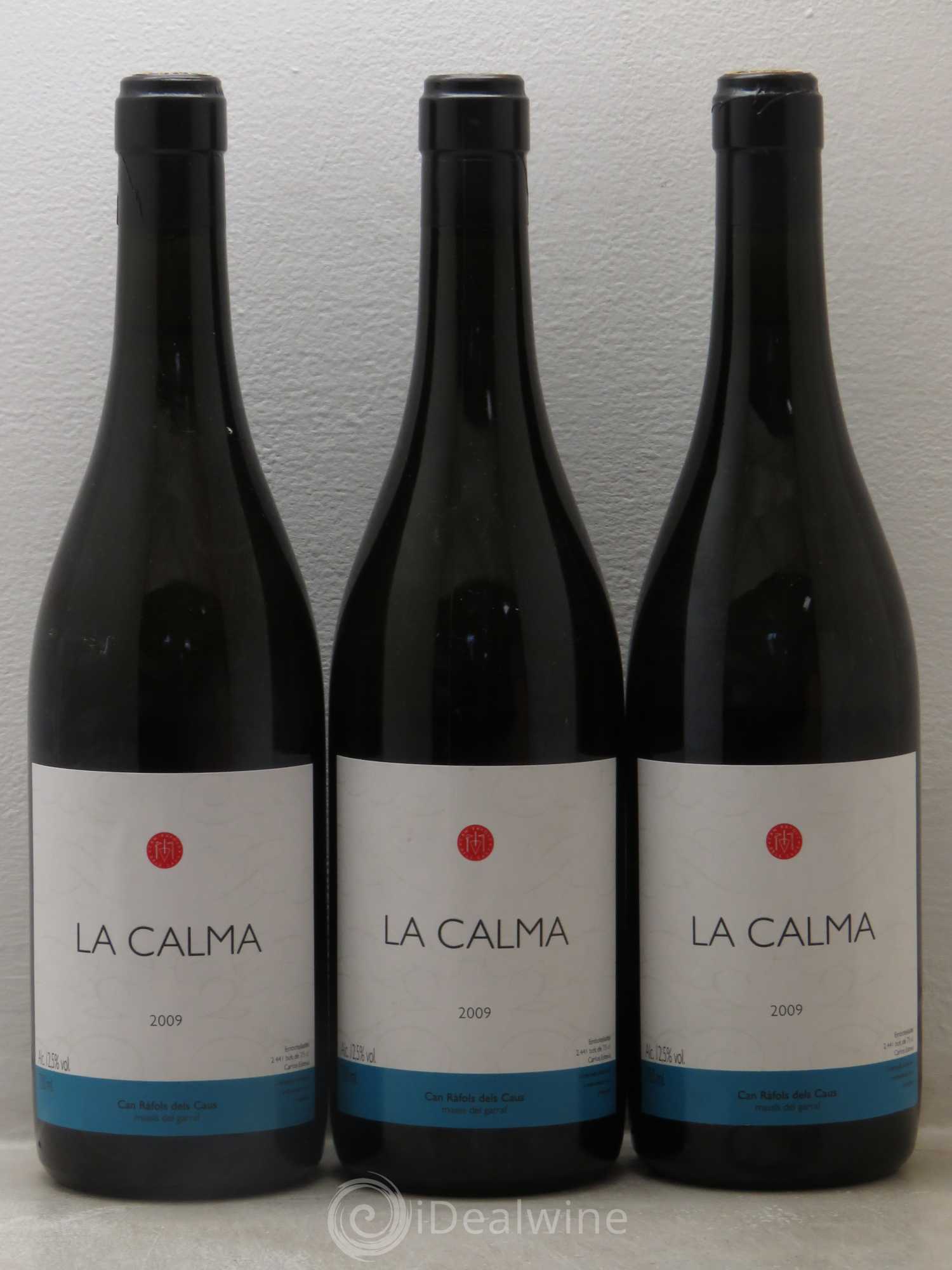 Espagne Can Rafols La Calma 2009 - Lot de 3 bouteilles - 0
