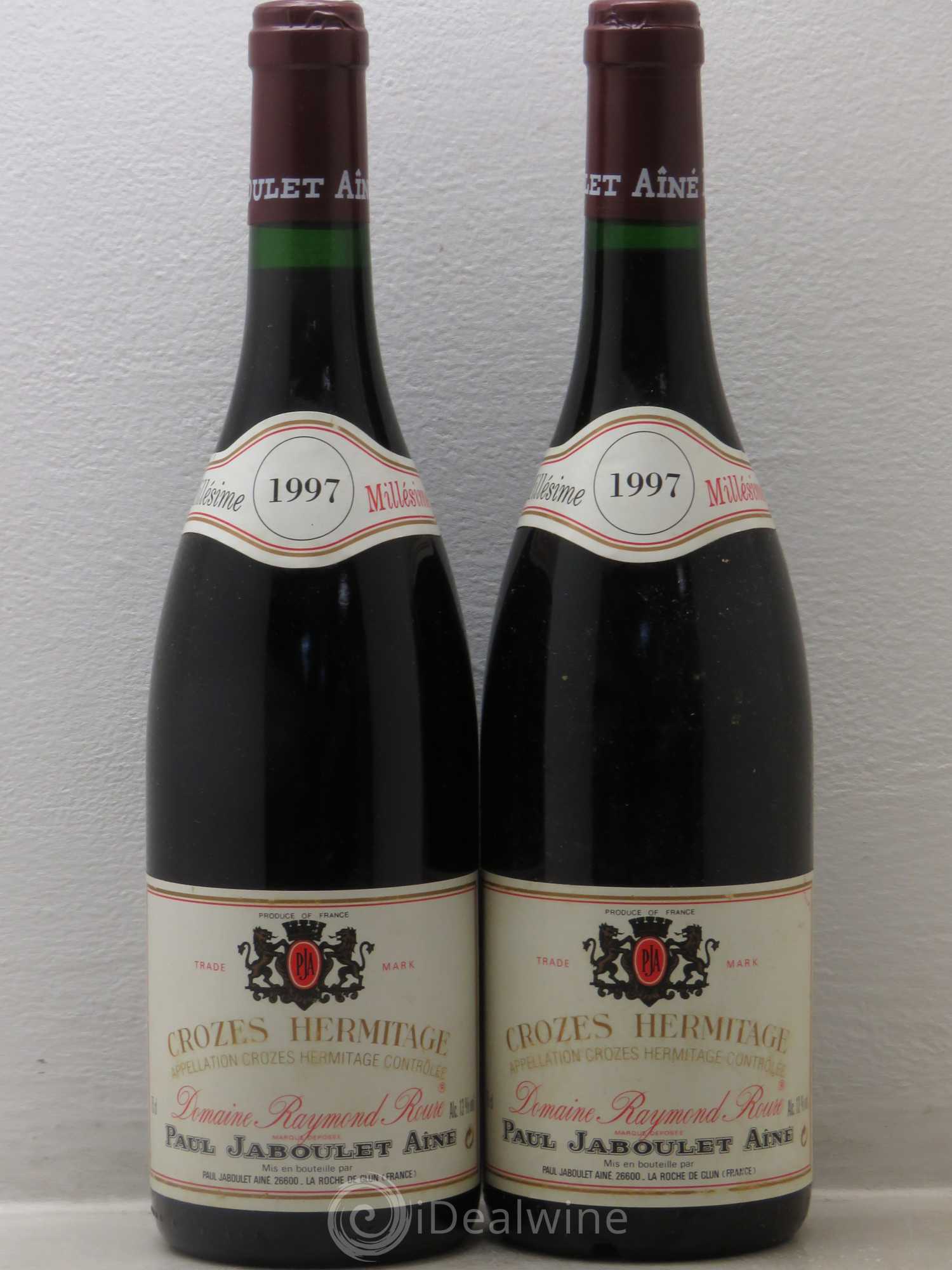 Crozes-Hermitage Raymond Roure 1997 - Lot de 2 bouteilles - 0