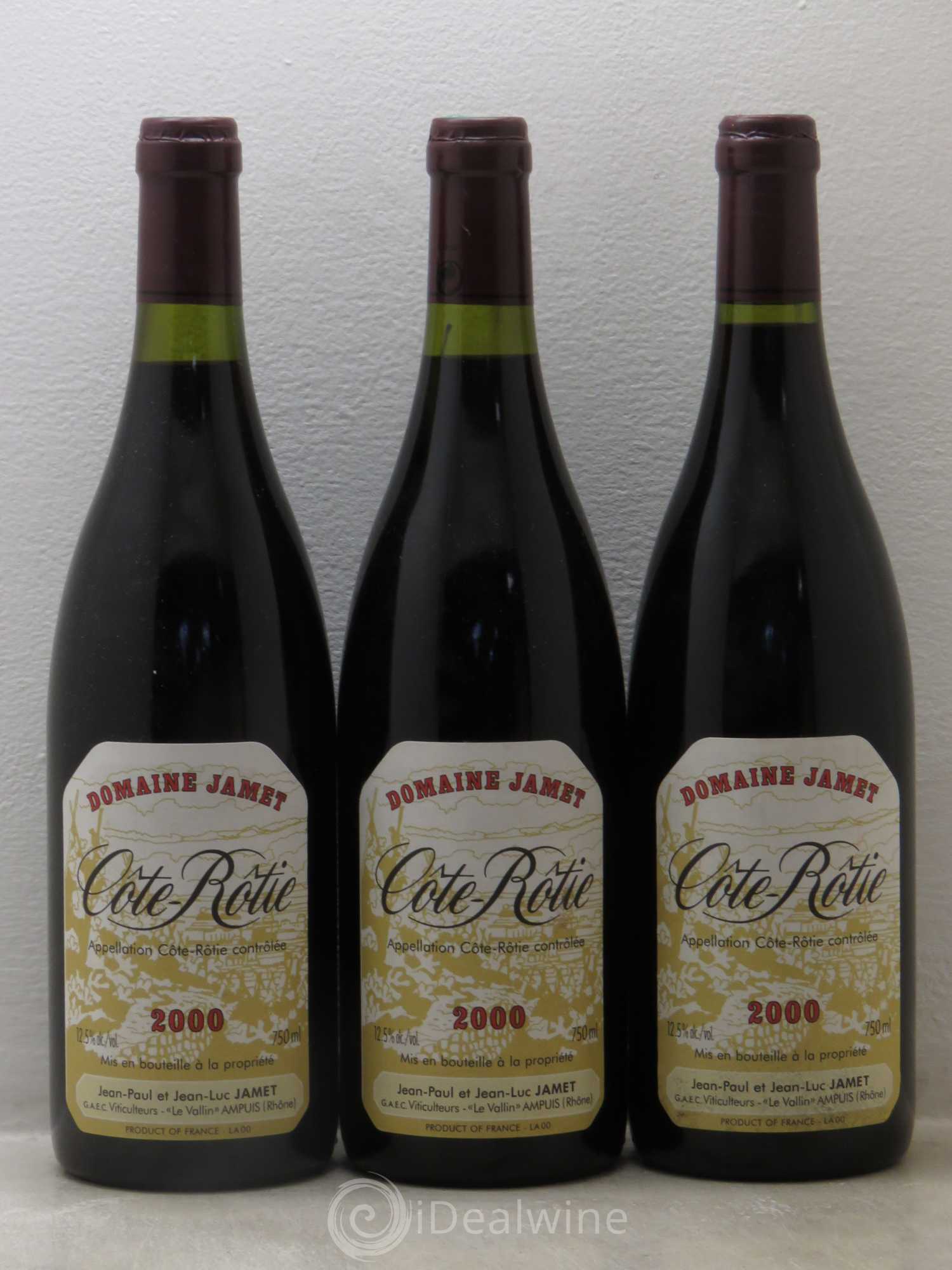 Côte-Rôtie Jamet (Domaine) 2000 - Lot de 6 bouteilles - 1