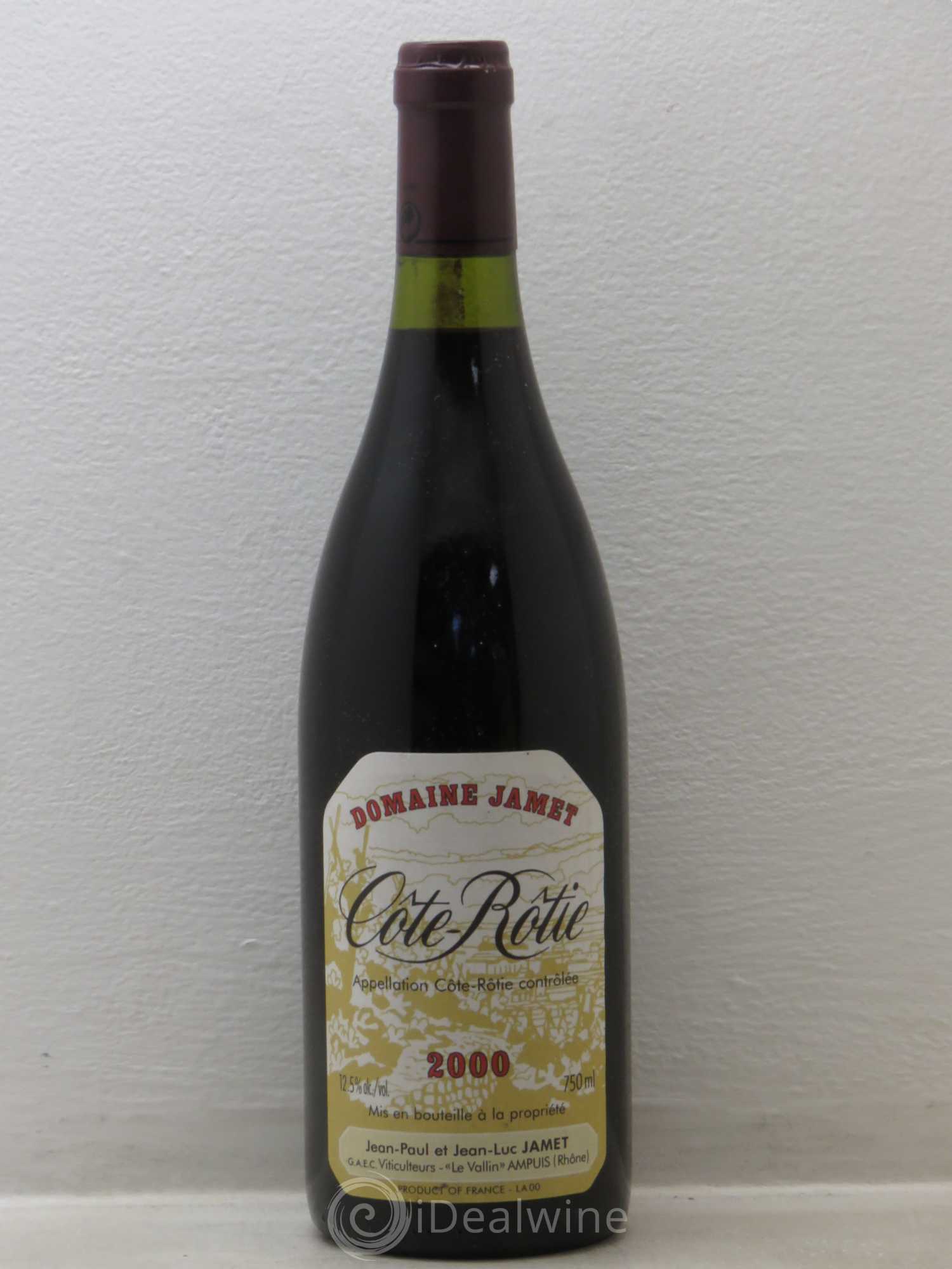 Côte-Rôtie Jamet (Domaine) 2000 - Lot de 1 bouteille - 0