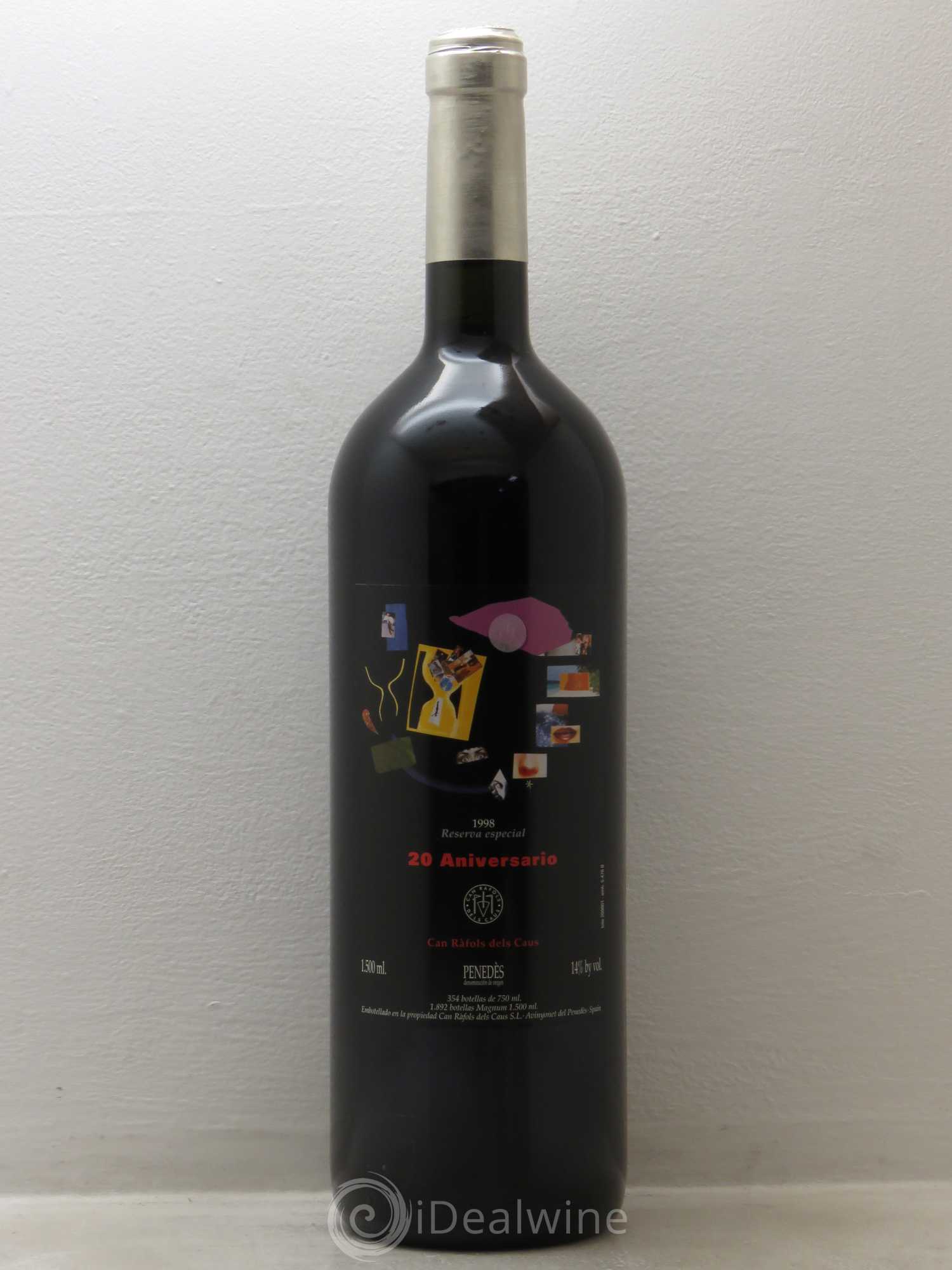 Espagne Penedès Reserva especial Can Rafols dels Caus 20 Aniversario 1998 - Posten von 1 Magnum - 0