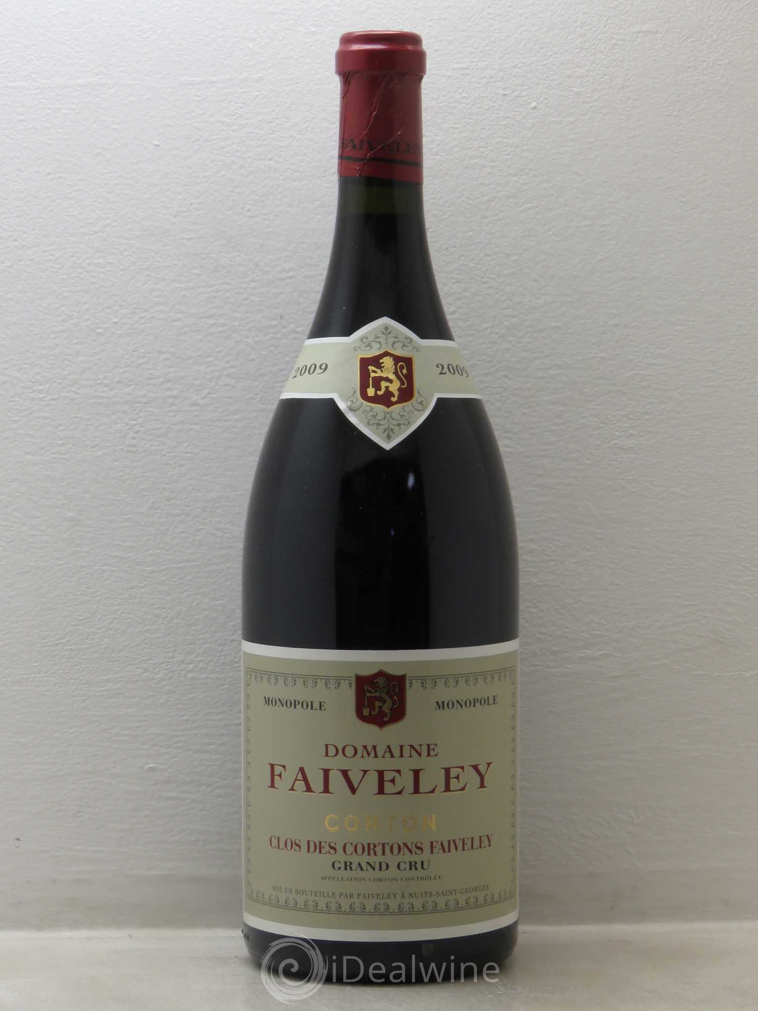 Corton Grand Cru Clos des Cortons Faiveley 2009 - Lot de 1 magnum - 0