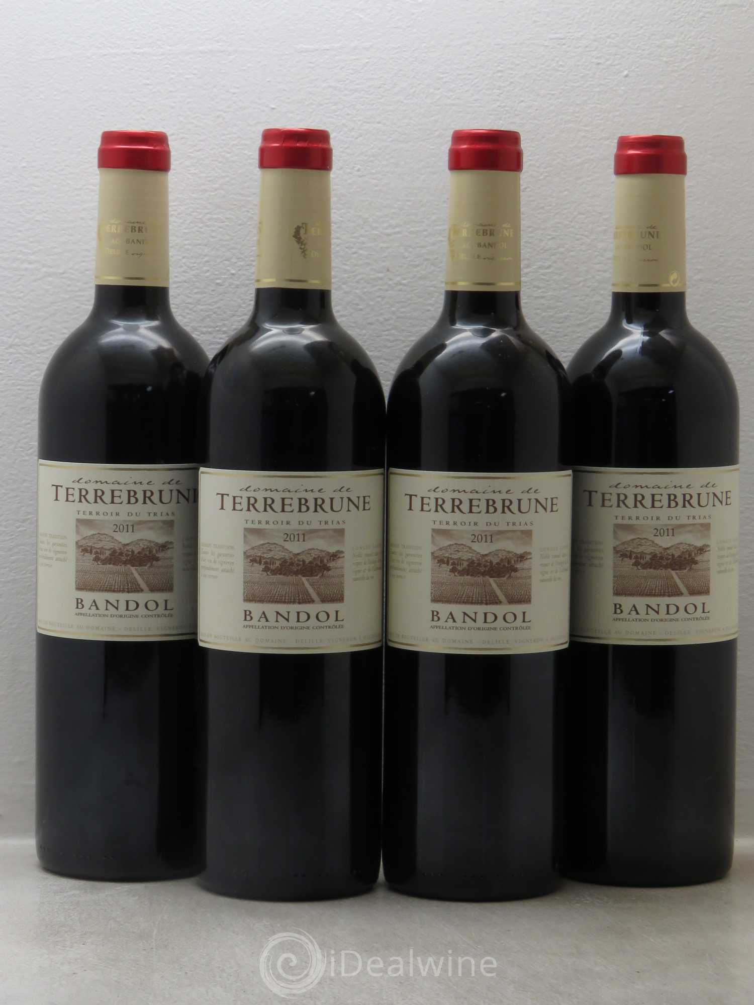 Bandol Terrebrune- terroir du Trias 2011 - Posten von 4 Flaschen - 0