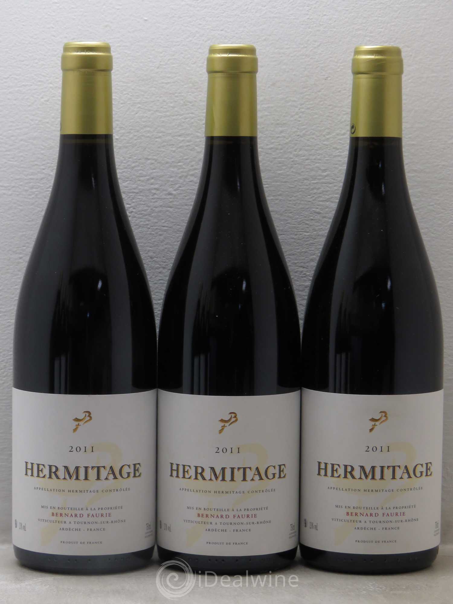 Hermitage Bernard Faurie Bessards Méal 2011 - Posten von 6 Flaschen - 1