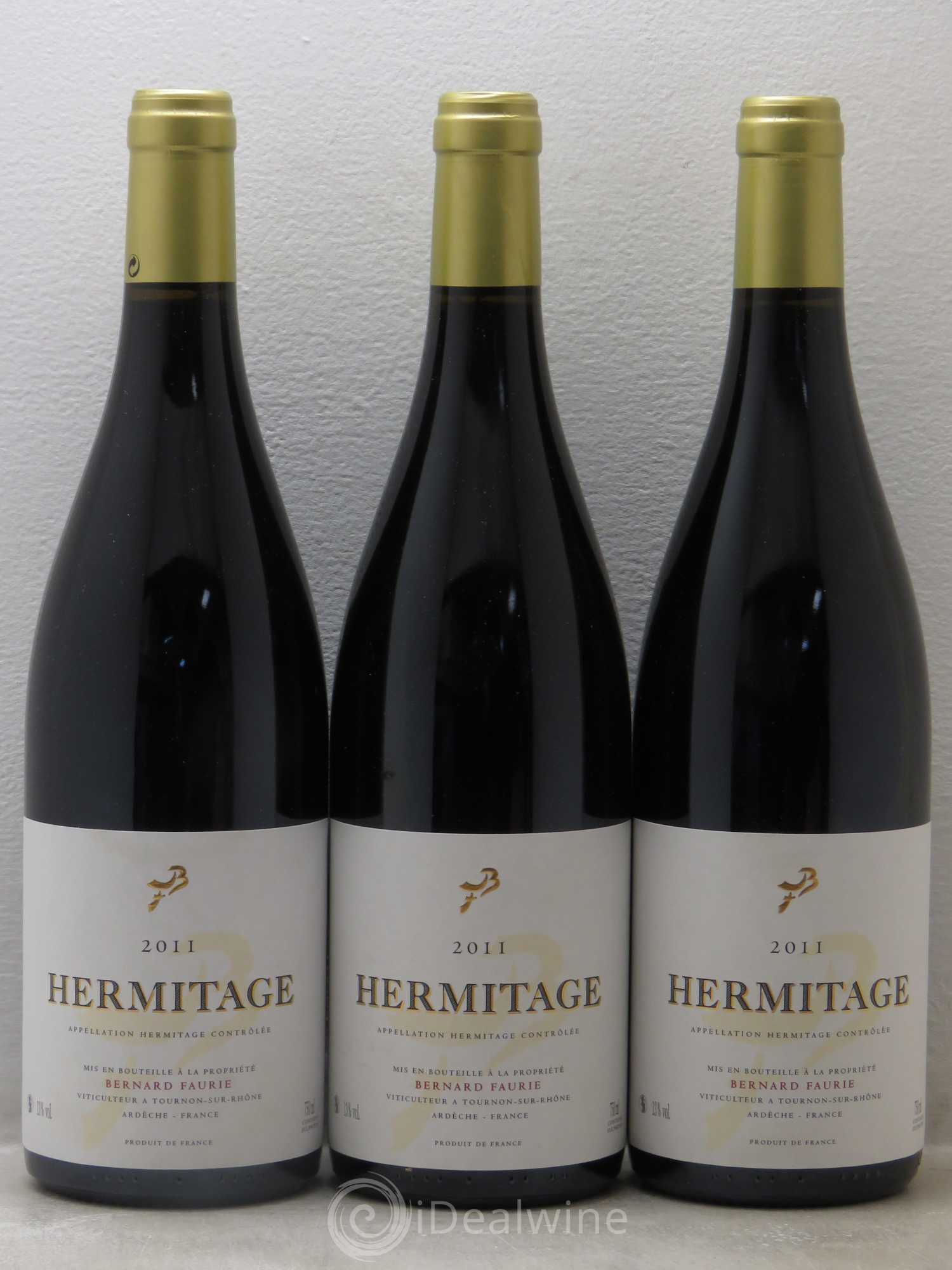 Hermitage Bernard Faurie Bessards Méal 2011 - Posten von 6 Flaschen - 2