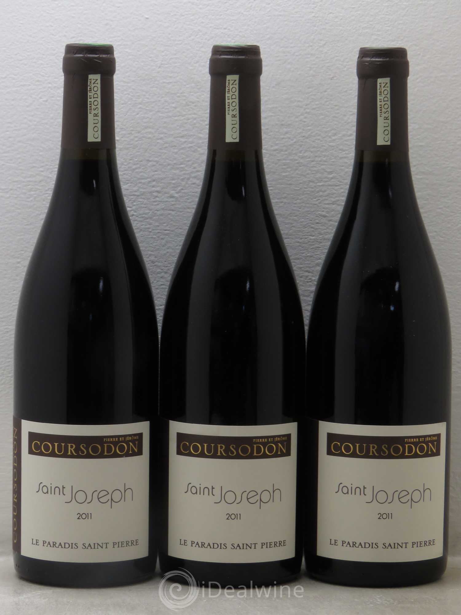 Saint-Joseph Le Paradis Saint-Pierre Pierre et Jérôme Coursodon 2011 - Lot de 6 bouteilles - 2