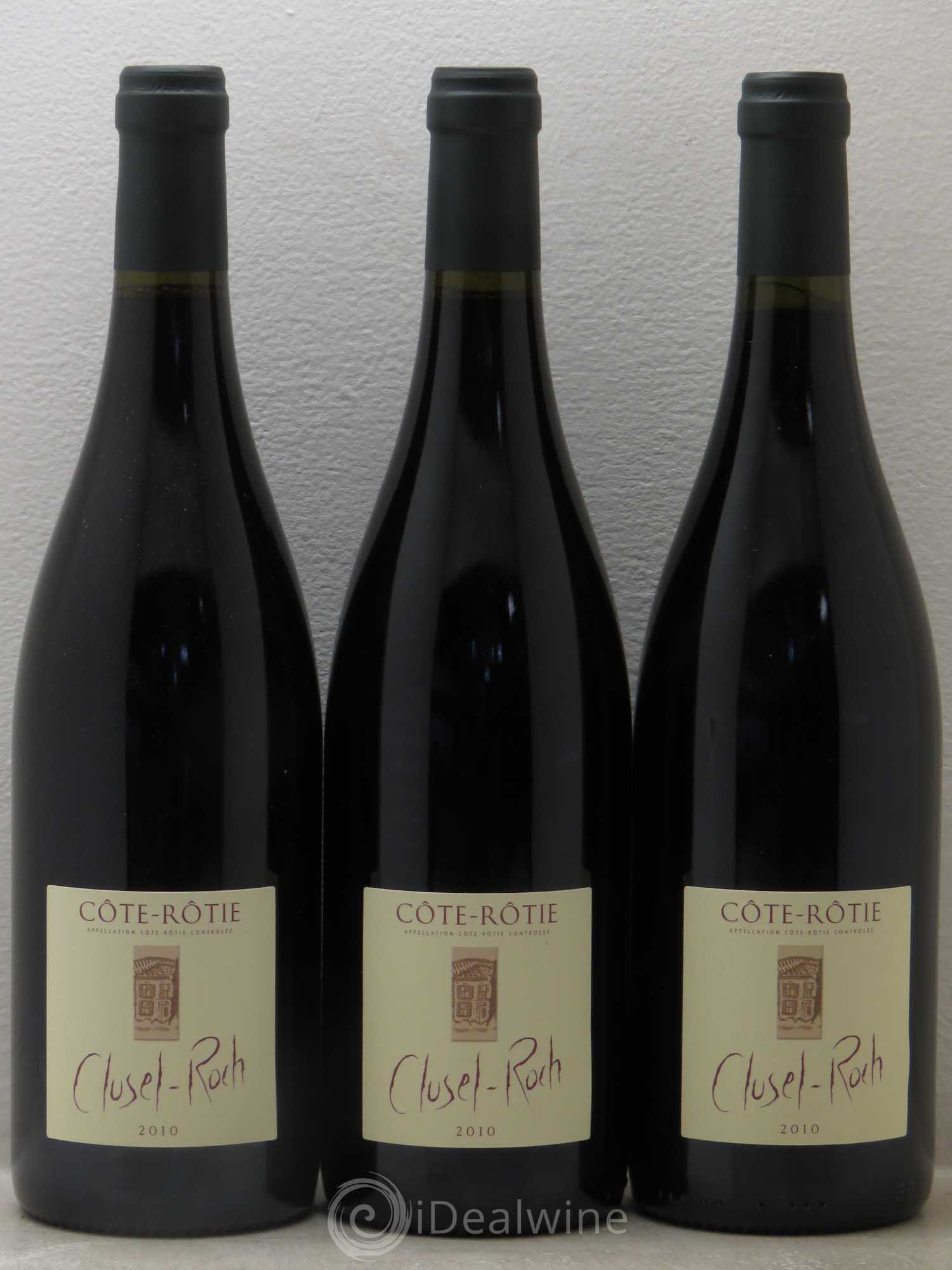 Côte-Rôtie Clusel-Roch 2010 - Lot de 3 bouteilles - 0