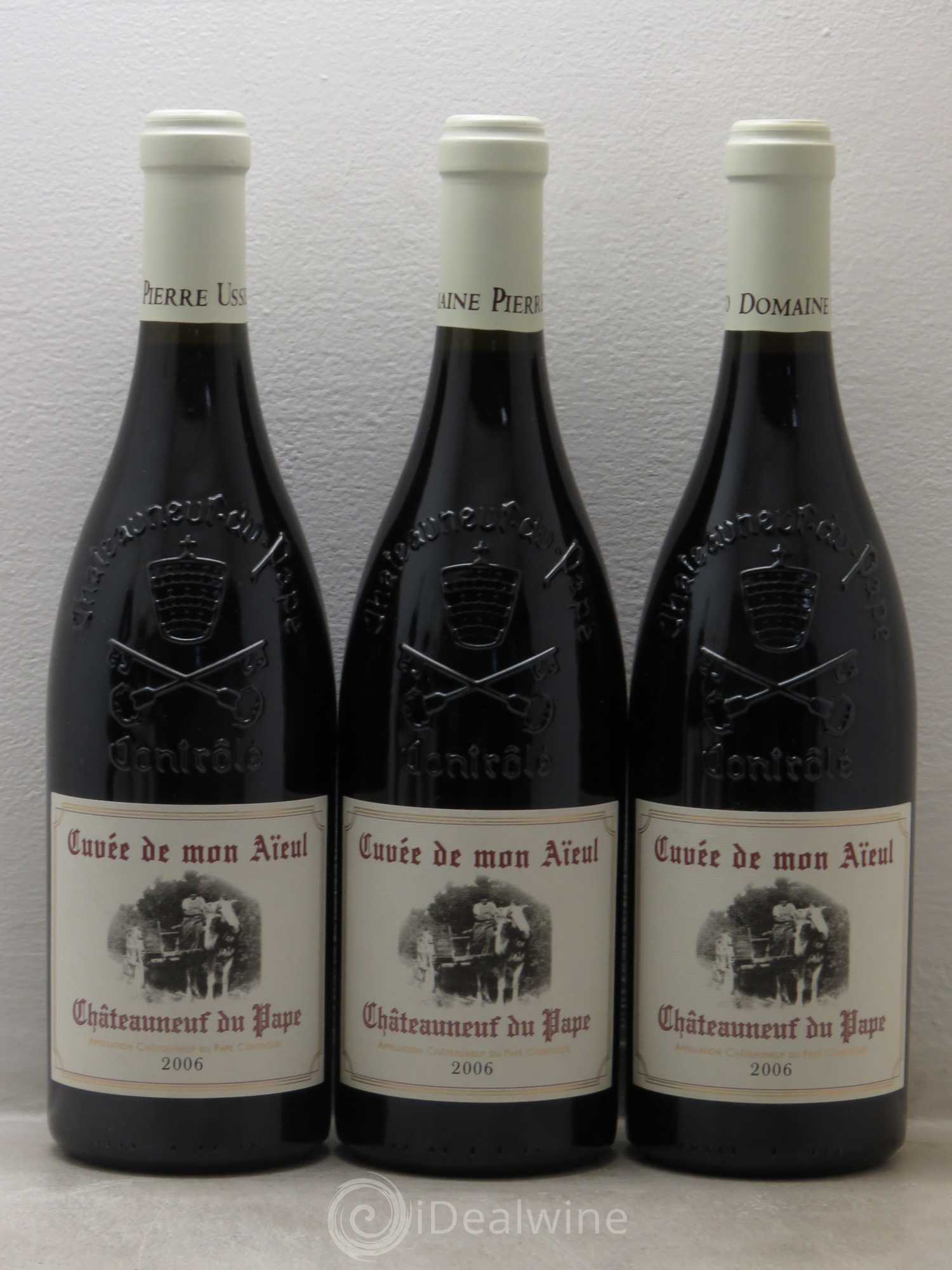 Châteauneuf-du-Pape Cuvée de mon Aïeul Pierre Usseglio & Fils 2006 - Lot de 6 bouteilles - 1