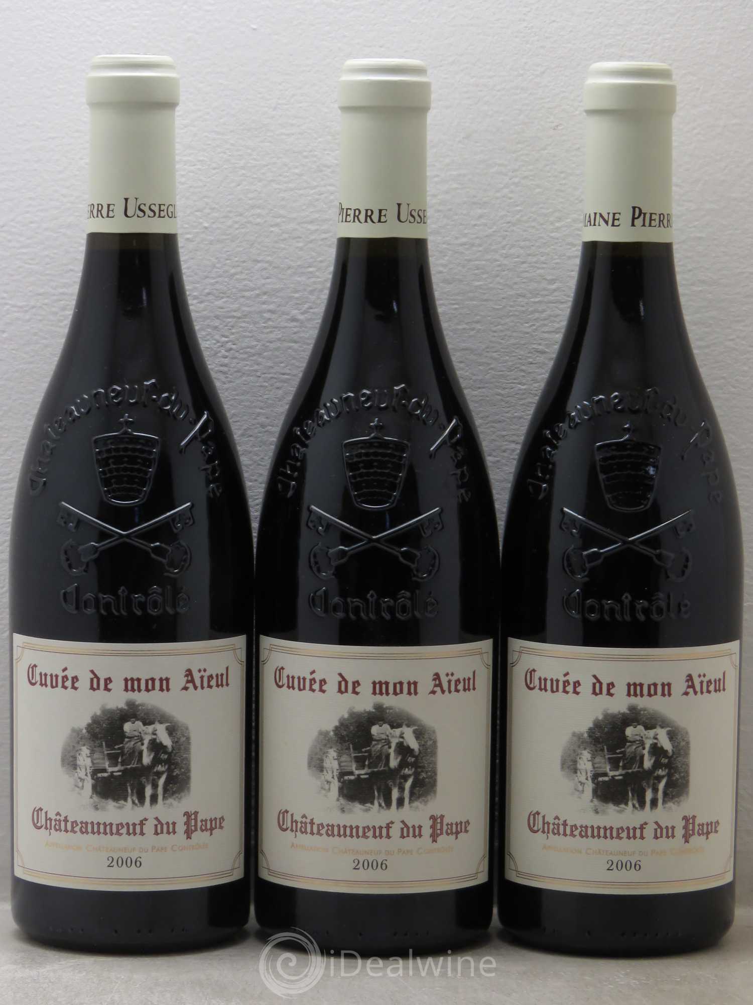 Châteauneuf-du-Pape Cuvée de mon Aïeul Pierre Usseglio & Fils 2006 - Lot de 6 bouteilles - 2