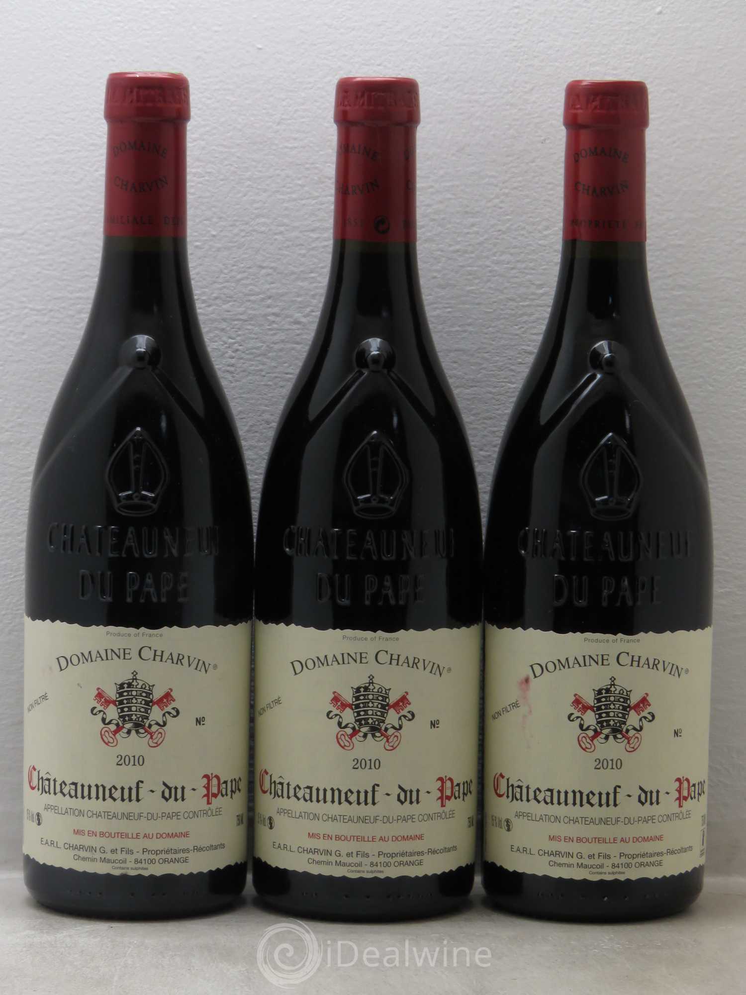 Châteauneuf-du-Pape Charvin (Domaine) 2010 - Lot de 6 bouteilles - 2