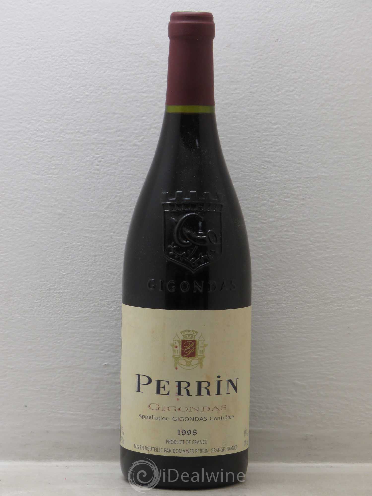 Gigondas Perrin 1998 - Lot de 1 bouteille - 0