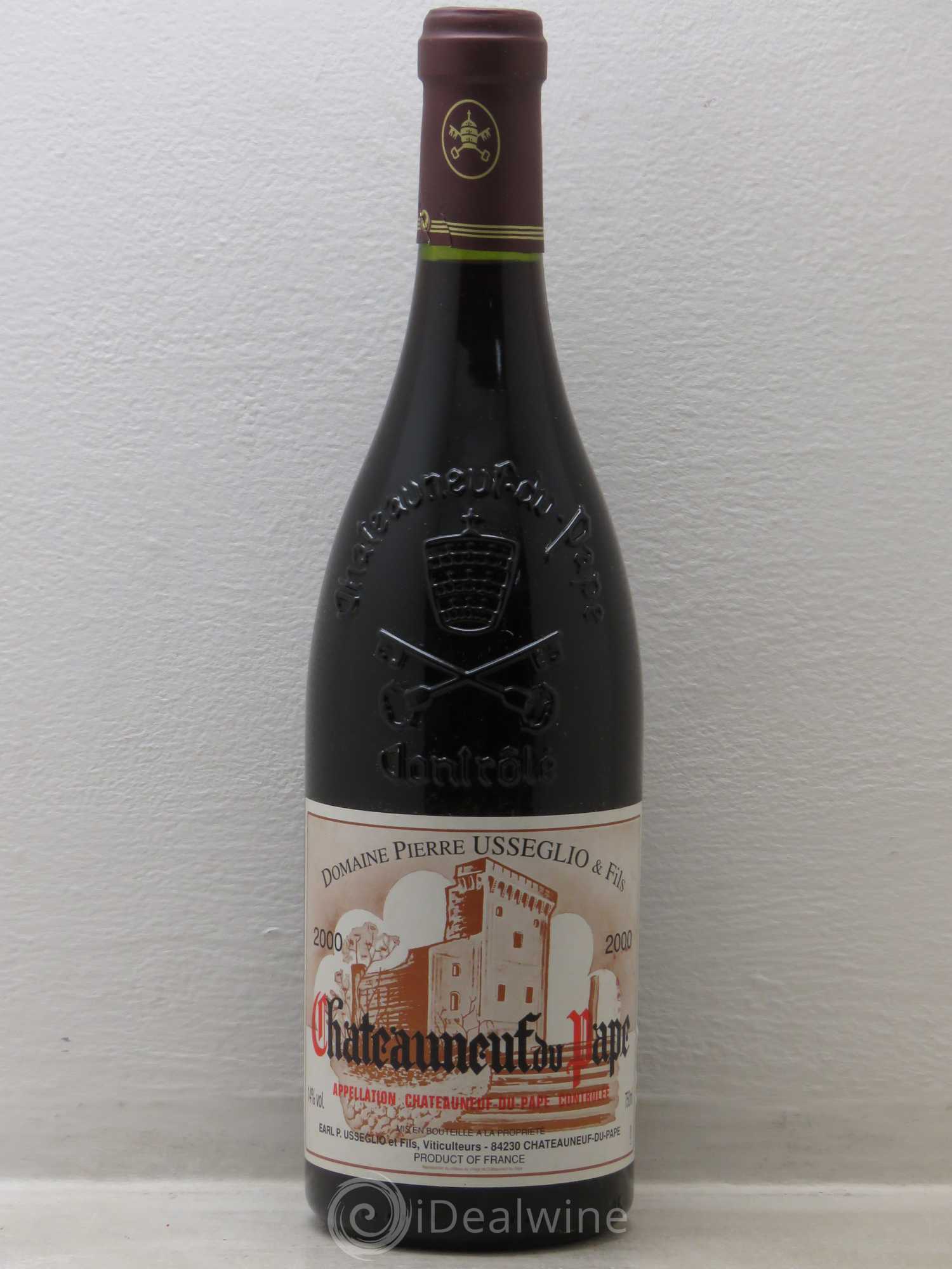 Châteauneuf-du-Pape Tradition Pierre Usseglio & Fils 2000 - Lot de 1 bouteille - 0