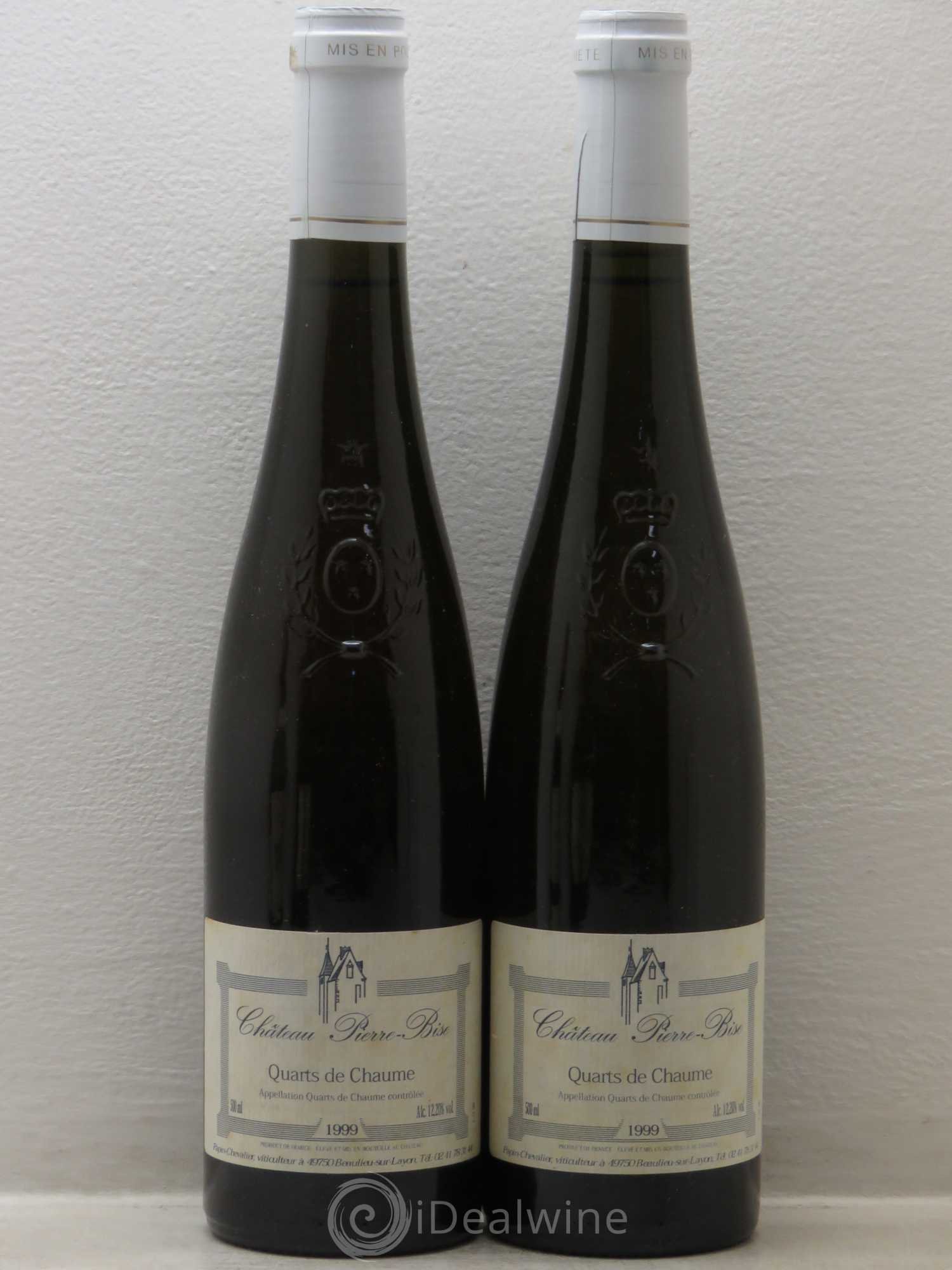 Quarts de Chaume Pierre Bise 1999 - Lotto di 2 bottiglie - 0