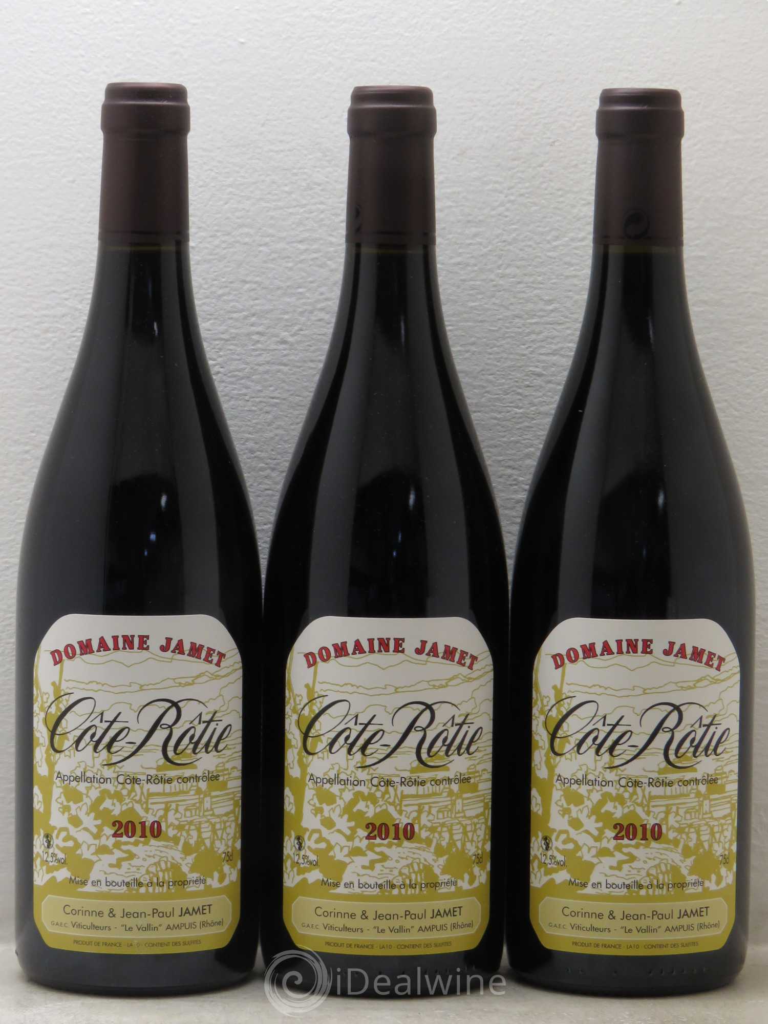 Côte-Rôtie Jamet (Domaine) 2010 - Lot de 6 bouteilles - 2