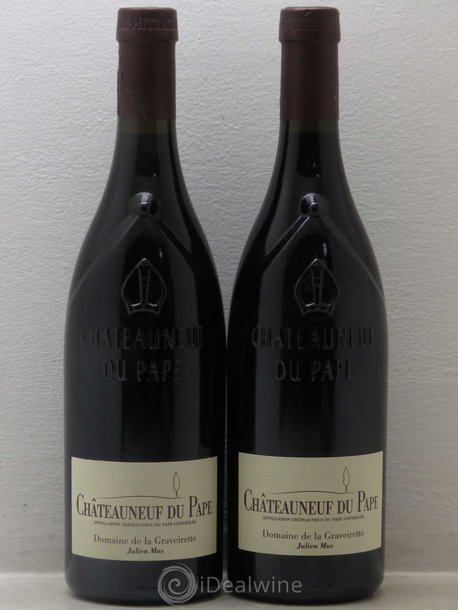 Châteauneuf-du-Pape Domaine de la Graveirette 2007 - Posten von 2 Flaschen - 0