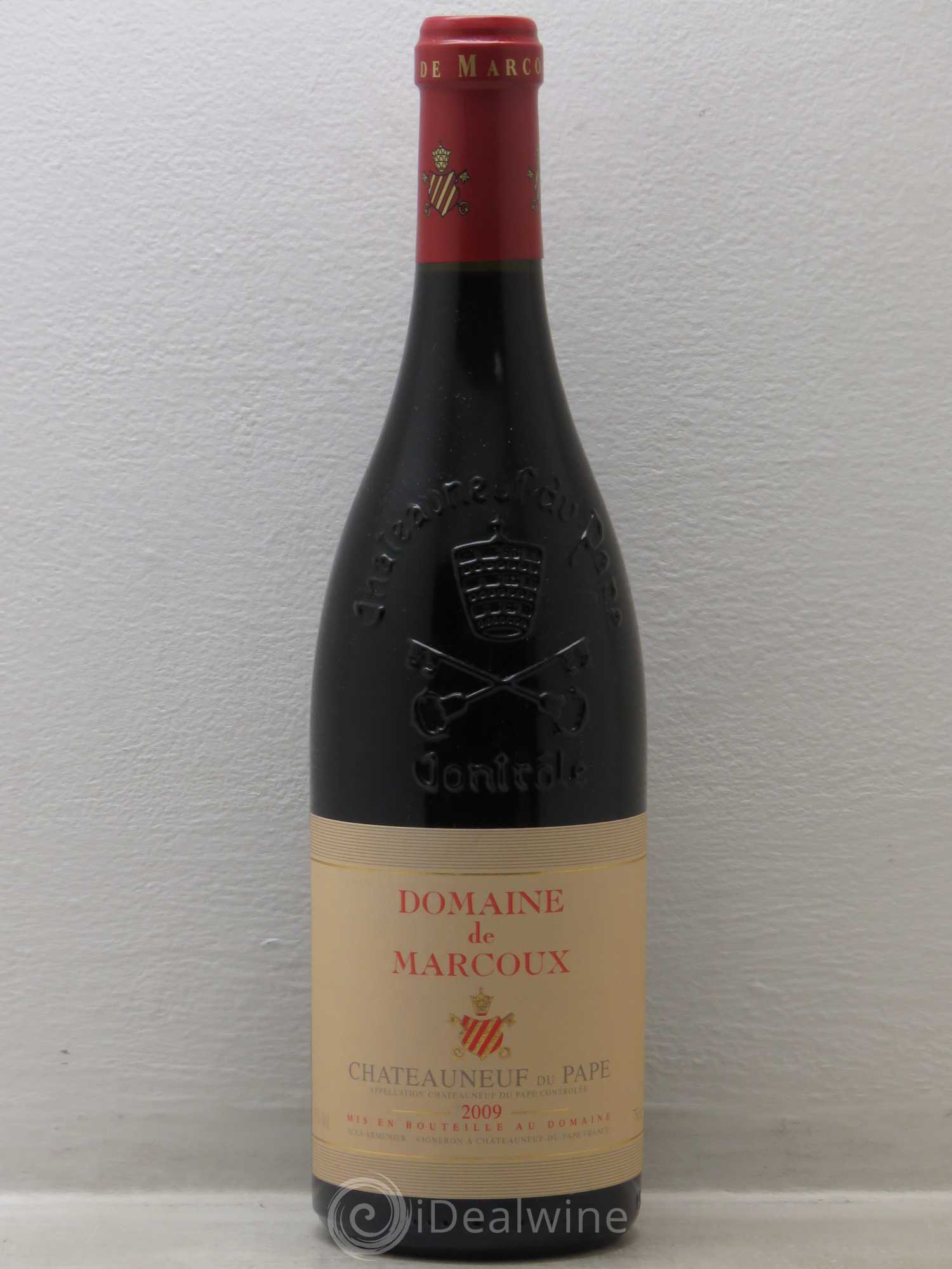 Châteauneuf-du-Pape Marcoux (Domaine de) 2009 - Lot de 1 bouteille - 0