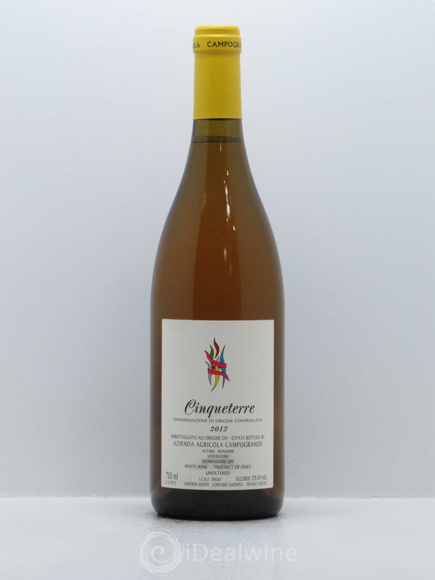 Cinqueterre DOC Elio Altare 2012 - Posten von 1 Flasche - 0