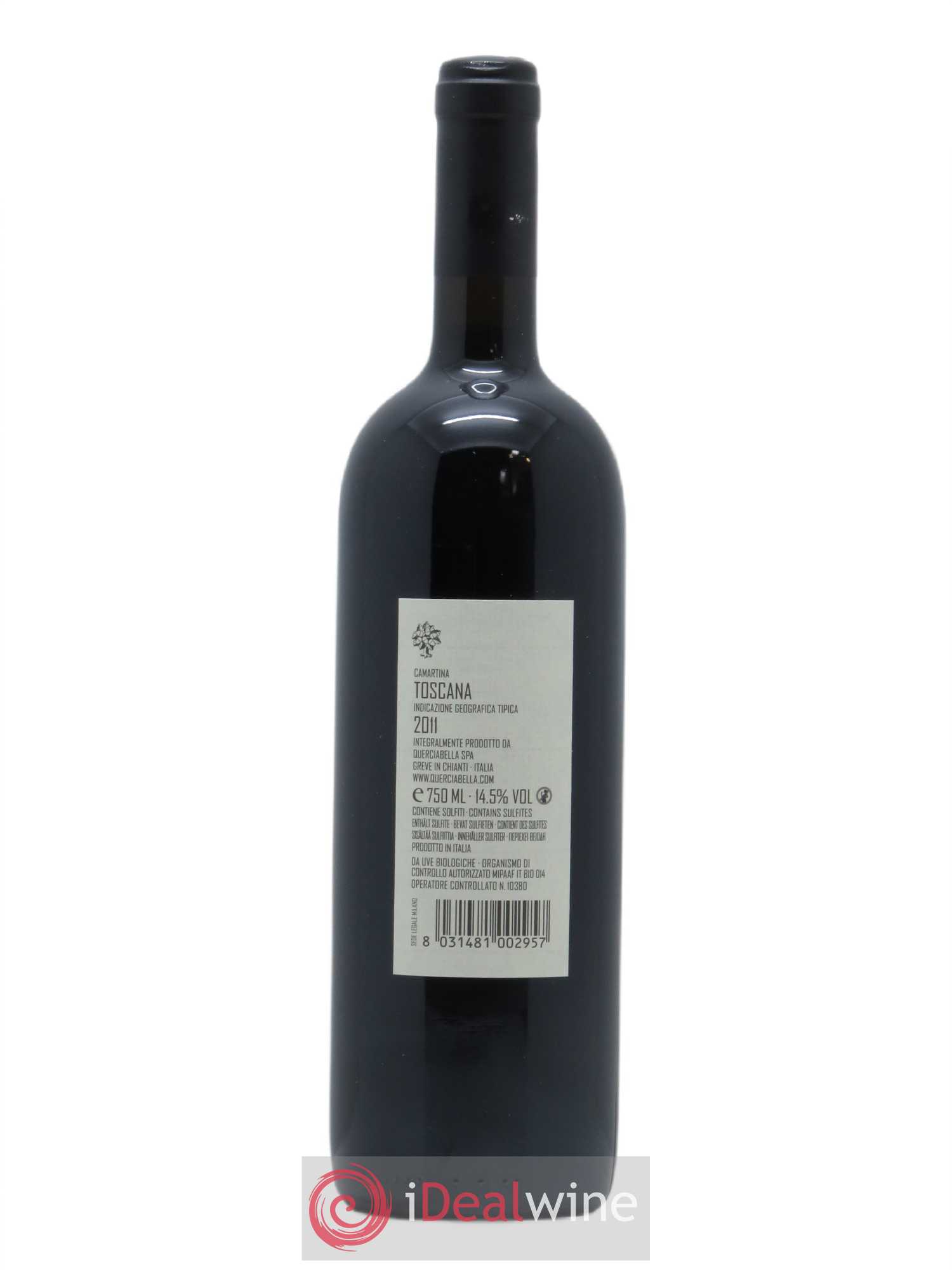 Toscana IGT Querciabella Camartina Sebastiano Castiglioni 2011 - Lot de 1 bouteille - 1