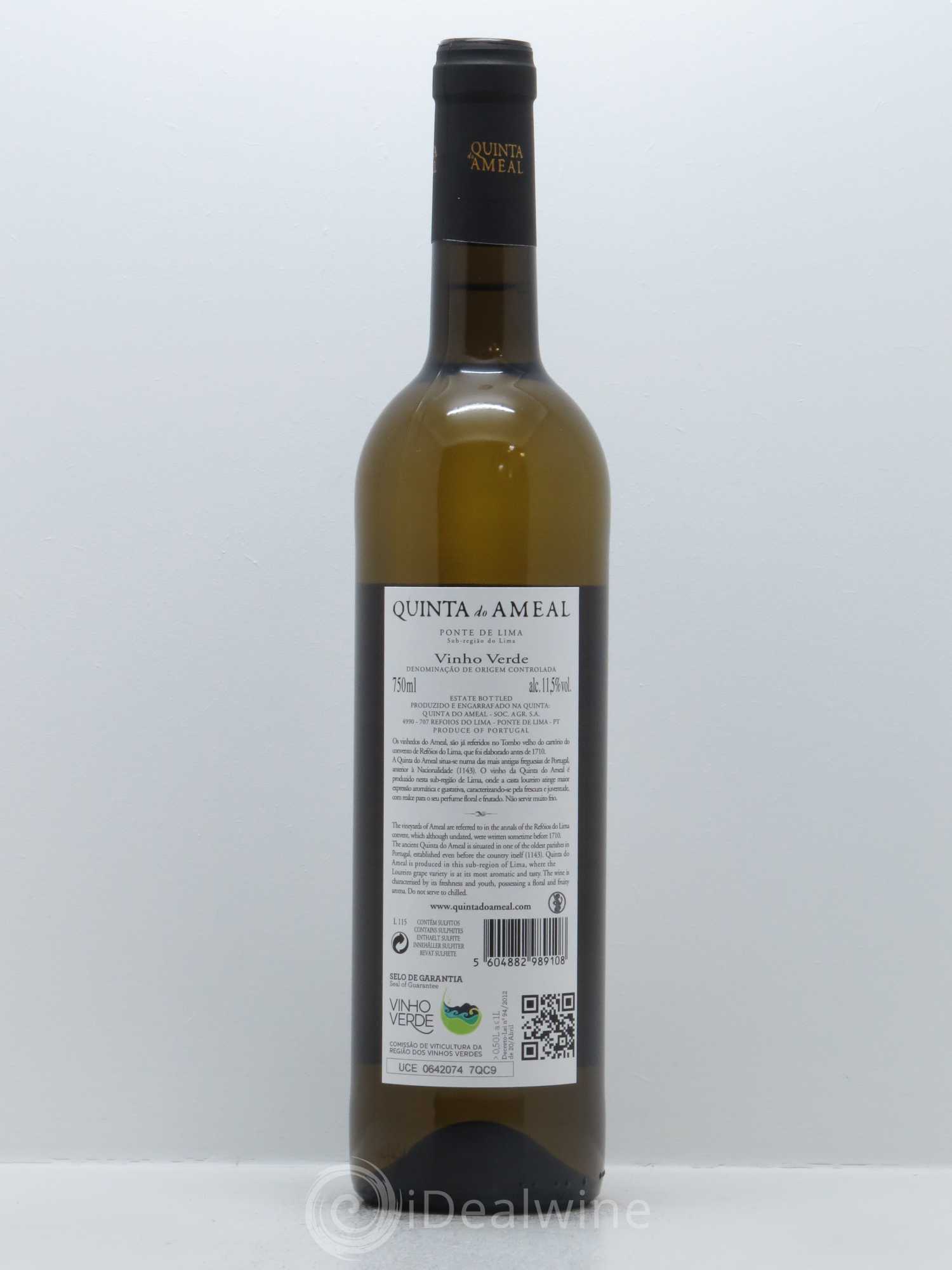 Vinho Verde Quinta Do Ameal Loureiro 2015 - Posten von 1 Flasche - 1