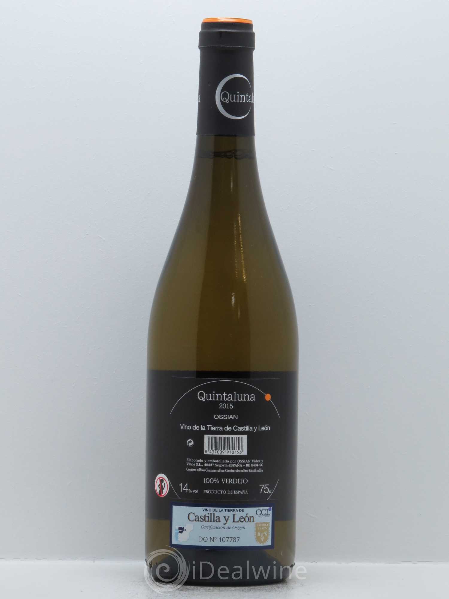 Rueda Bodega Ossian Quintaluna 2015 - Lot de 1 bouteille - 1