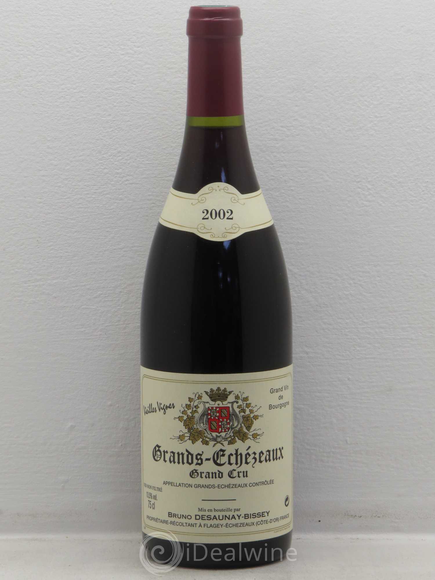 Grands-Echezeaux Grand Cru Vieilles Vignes - Desaunay-Bissey 2002 - Posten von 1 Flasche - 0