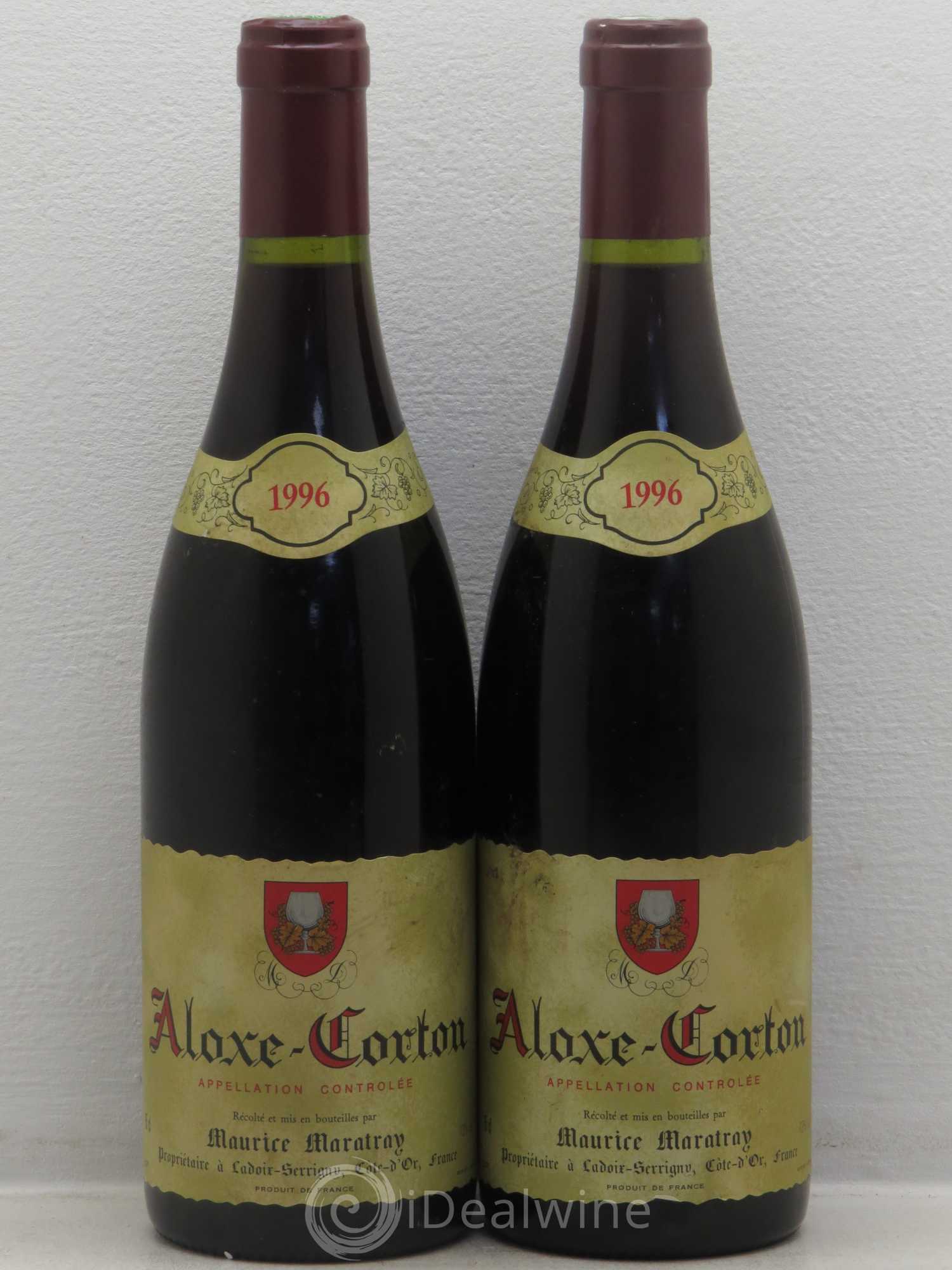 Aloxe-Corton Maurice Maratray 1996 - Posten von 2 Flaschen - 0