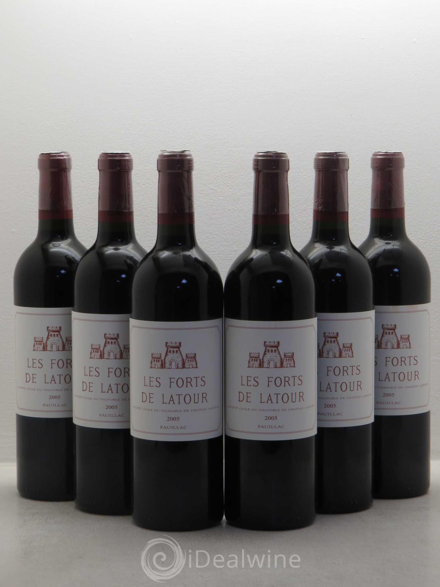 Les Forts de Latour Second Vin 2005 - Lot de 6 bouteilles - 0